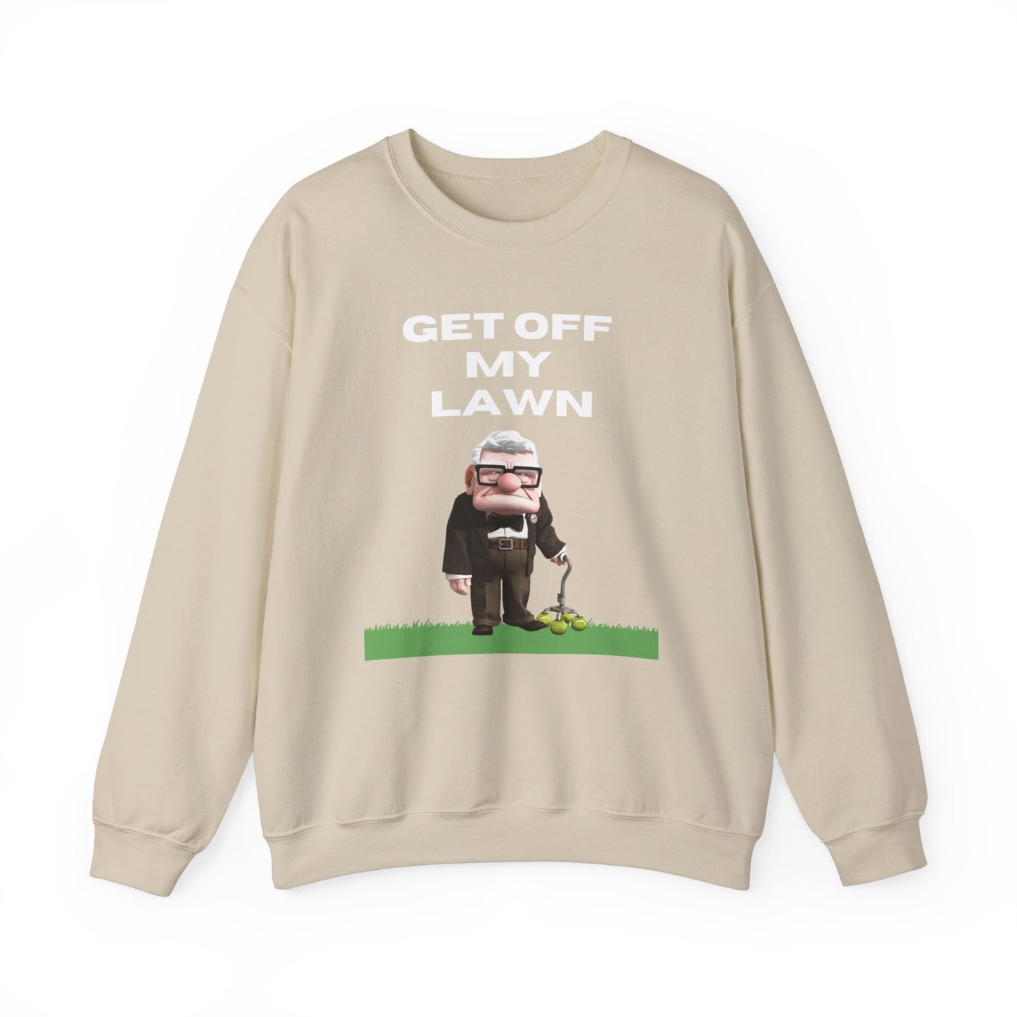 GET OFF My Lawn Unisex Heavy Blend Crewneck Sweatshirt