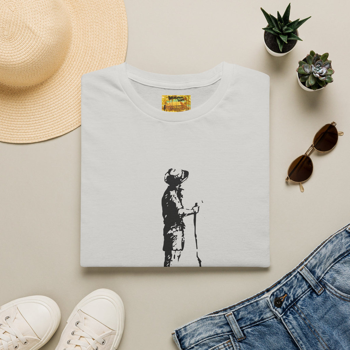 Beach Bum Burt's - Gone  But Not Forgotten - Men's Woman's T-Shirt - Cool Casual Wear, Summer Vibes, Gift for Beach Lovers,  Relaxed Style