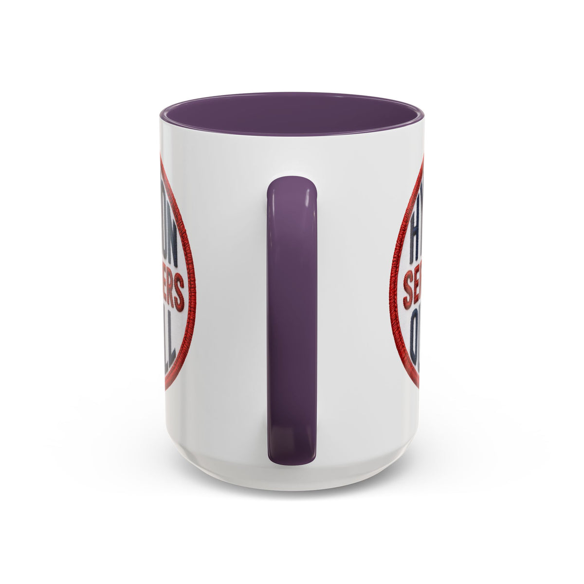Accent Coffee Mug — "Hyperion Serenaders Outfall" Retro Patch Ceramic Mug (11/15oz)