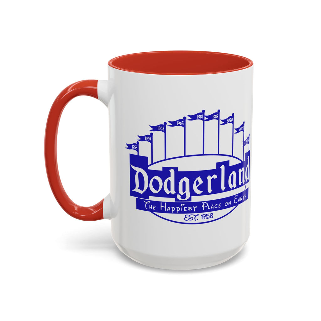 DodgerLAnd Logo Mug | Accent Coffee Mug 11oz or 15oz