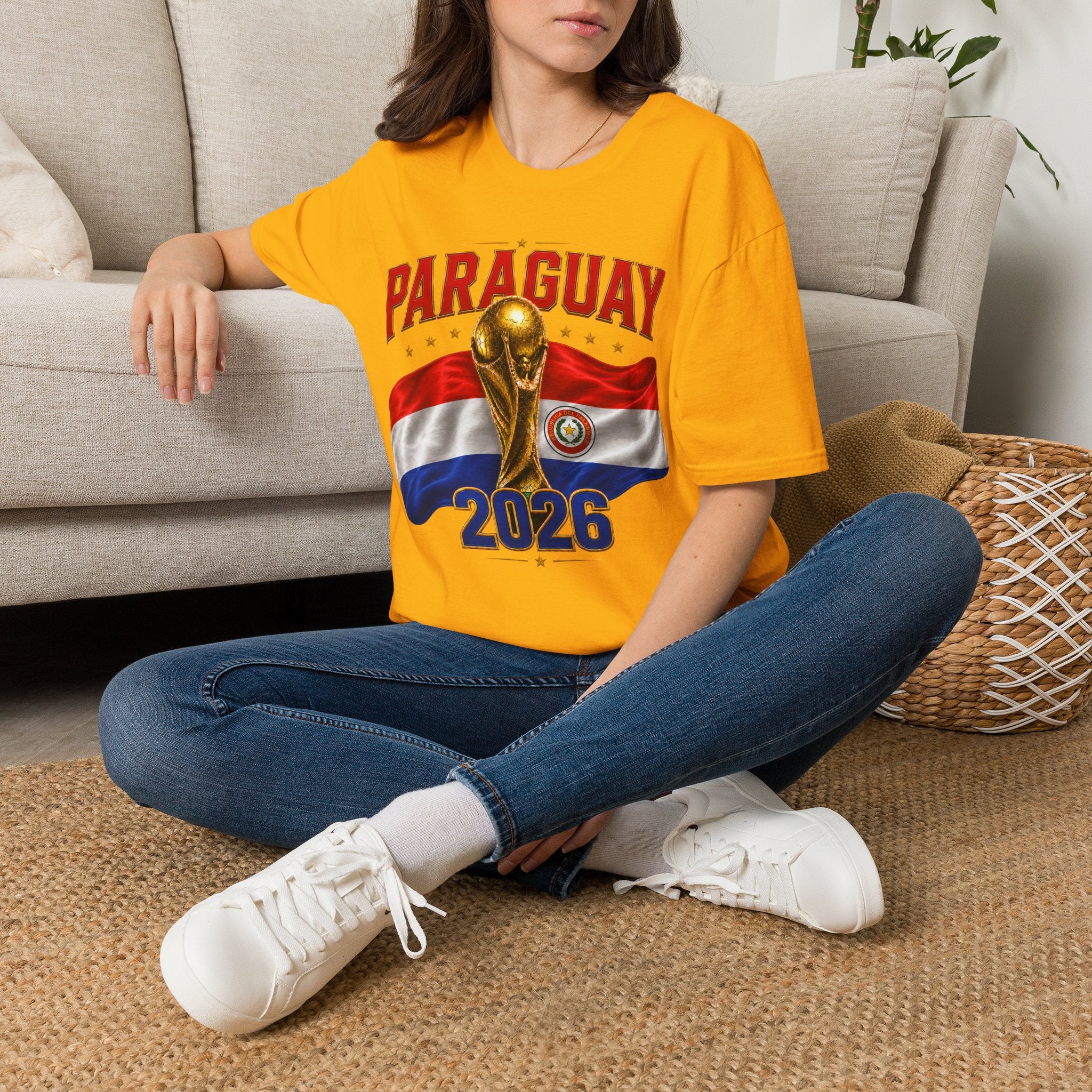 Paraguay 2026 World Cup T-Shirt — Fans Soccer Jersey Tee