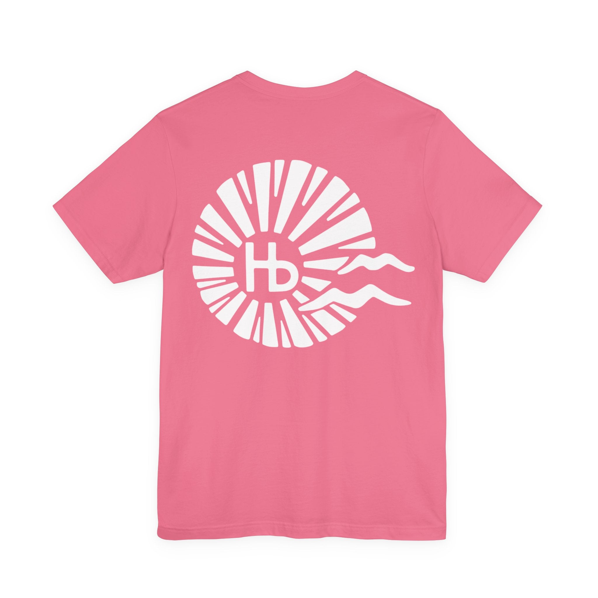 Hermosa Beach Tee — Colorful Front/Back Print Jersey T-Shirt