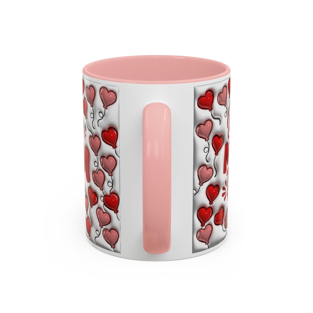 Best Mom Ever Valentines Day Hearts Accent Coffee Mug (11, 15oz)