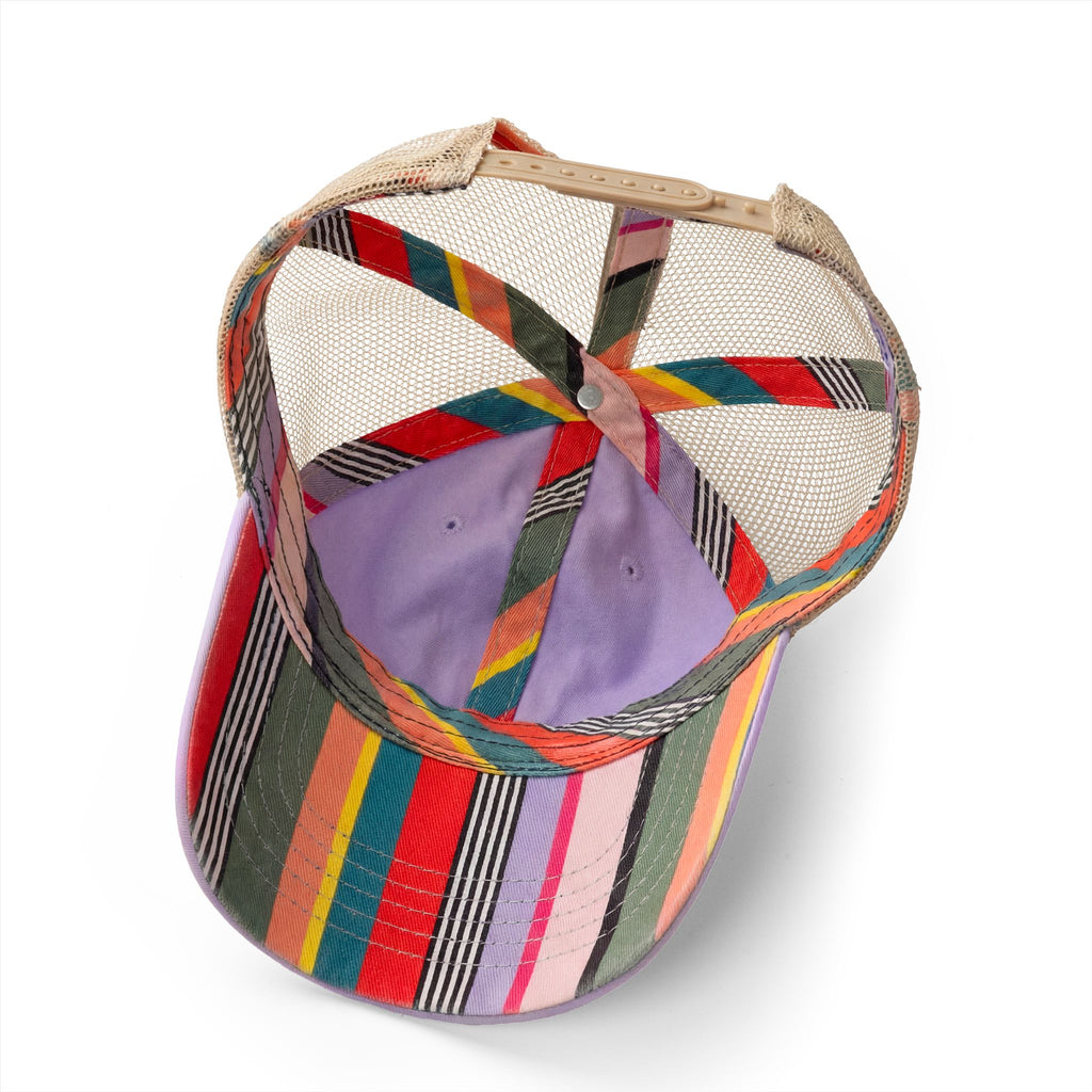 Women's Washed Mesh-Back Cap - Manhattan Beach Hometown Fair 2026 Design
