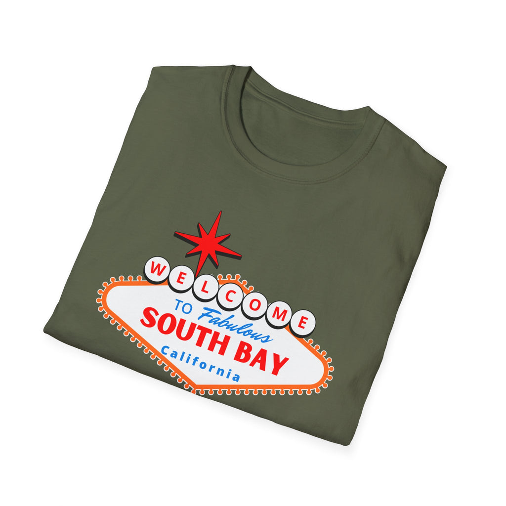 South Bay Welcome Sign T-Shirt — California Vintage Vacation Tee