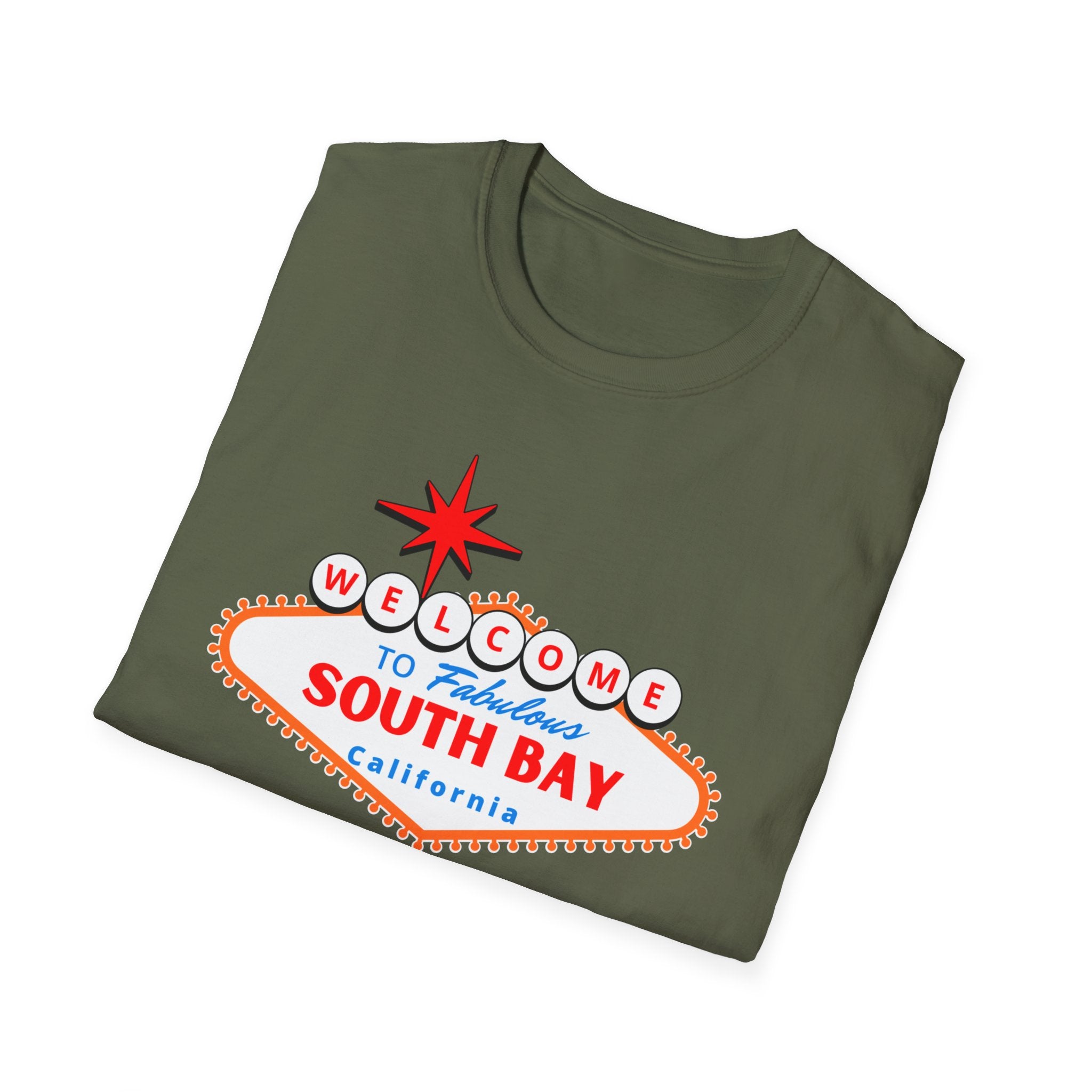 South Bay Welcome Sign T-Shirt — California Vintage Vacation Tee