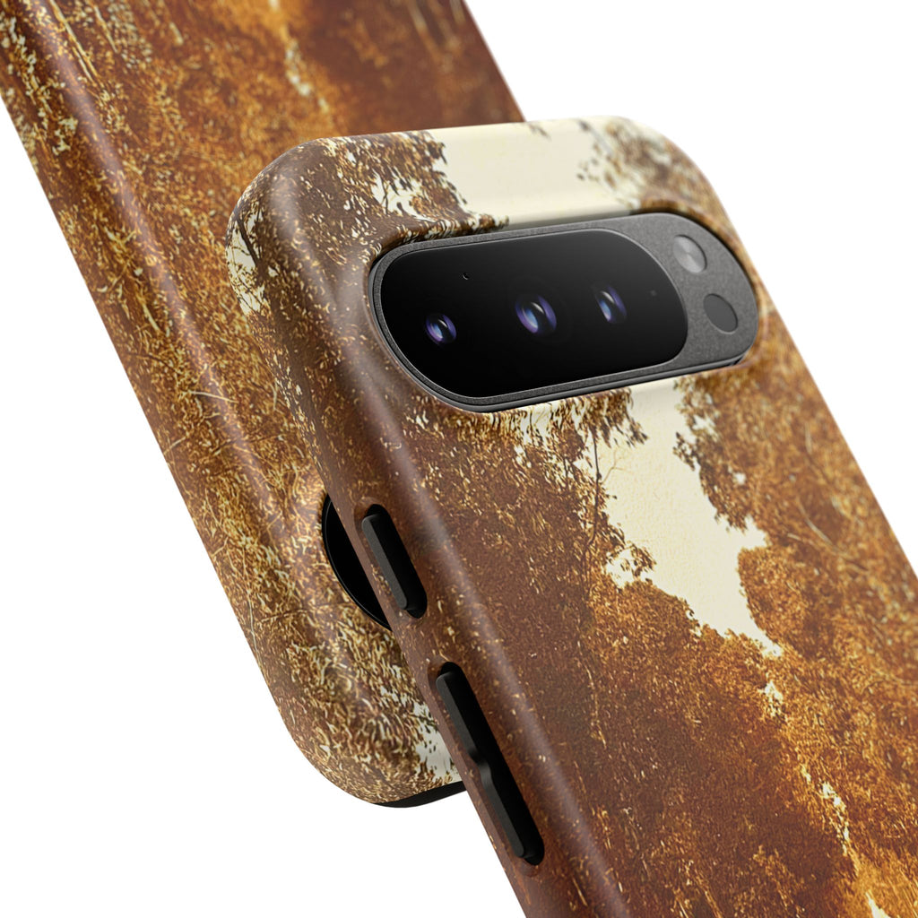 Phone Cases Manhattan Beach Rosecrans Ave Early 60's Tough Cases 90266 California, iPhone Samsung Google Pixel Protective Cover, Vintage