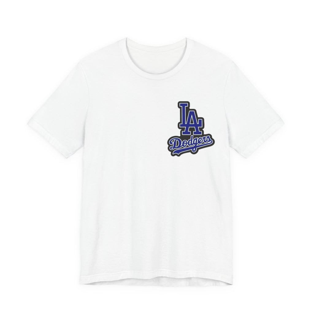 Los Angeles (Front and Back Printing) Mens Womans Jersey Short Sleeve Tee