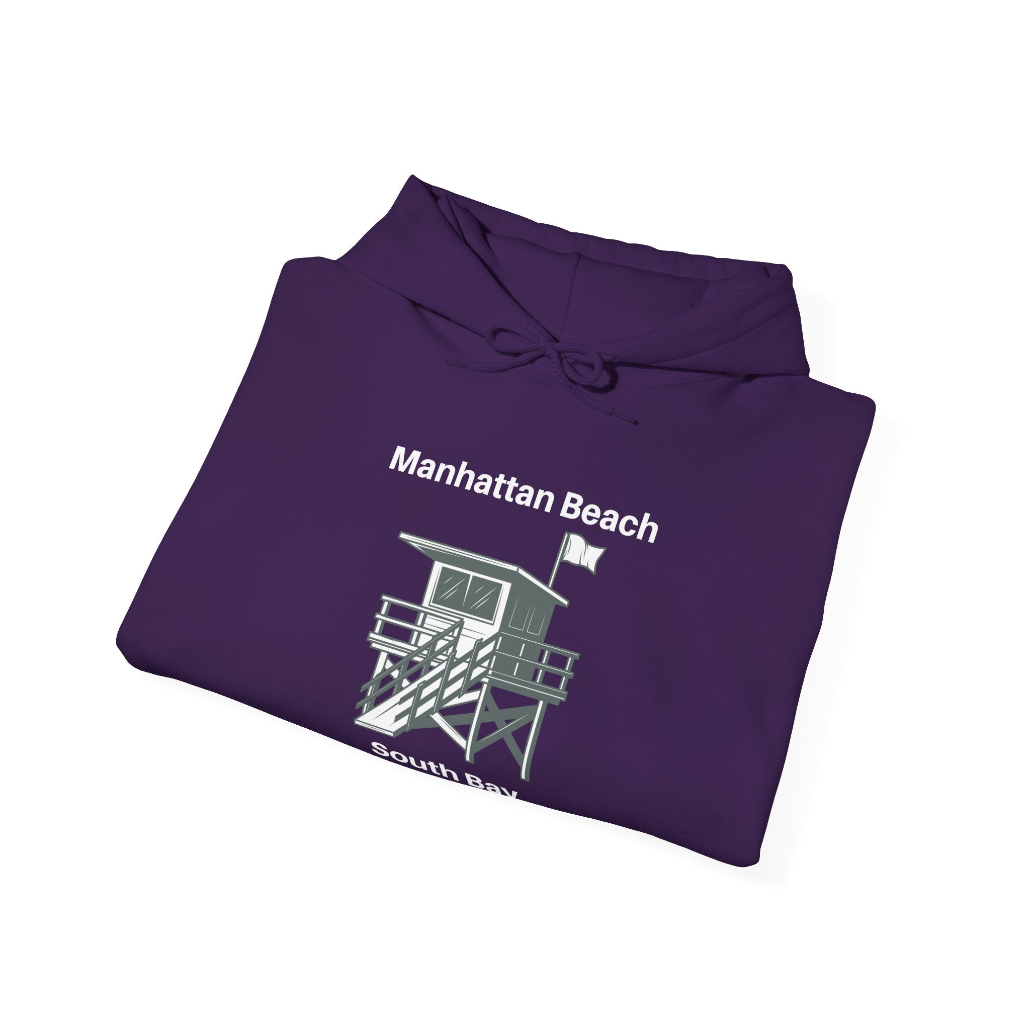 Manhattan Beach South Bay California Unisex Heavy Blend™ Hooded Sweatshirt