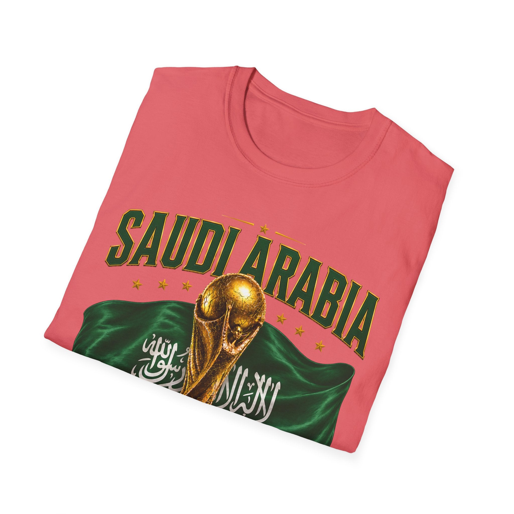 Saudi Arabia 2026 World Cup T-Shirt – Soccer Champion Trophy Design