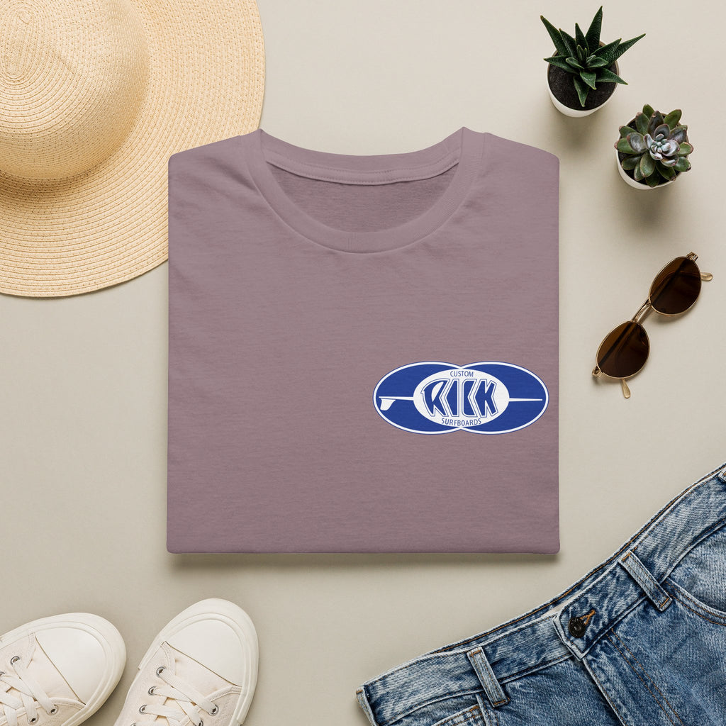 Rick Surfboards Unisex Softstyle T-Shirt Old School Hermosa Beach