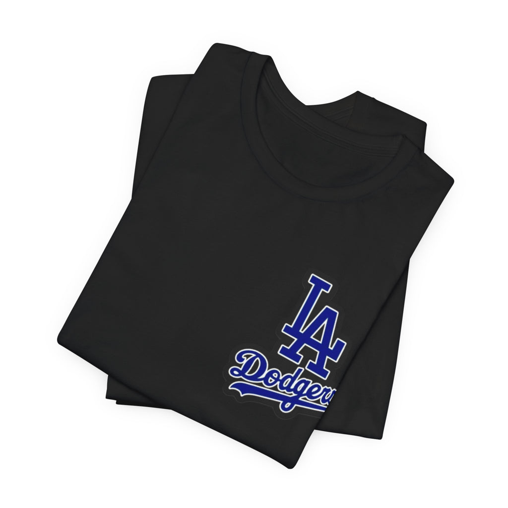 Los Angeles (Front and Back Printing) Mens Womans Jersey Short Sleeve Tee