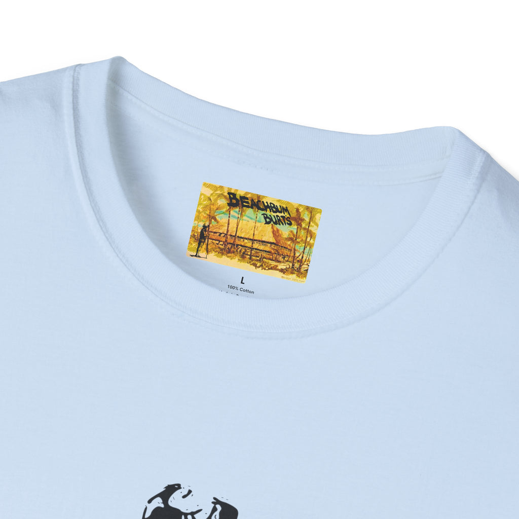 Beach Bum Burt's - Gone  But Not Forgotten - Men's Woman's T-Shirt - Cool Casual Wear, Summer Vibes, Gift for Beach Lovers,  Relaxed Style