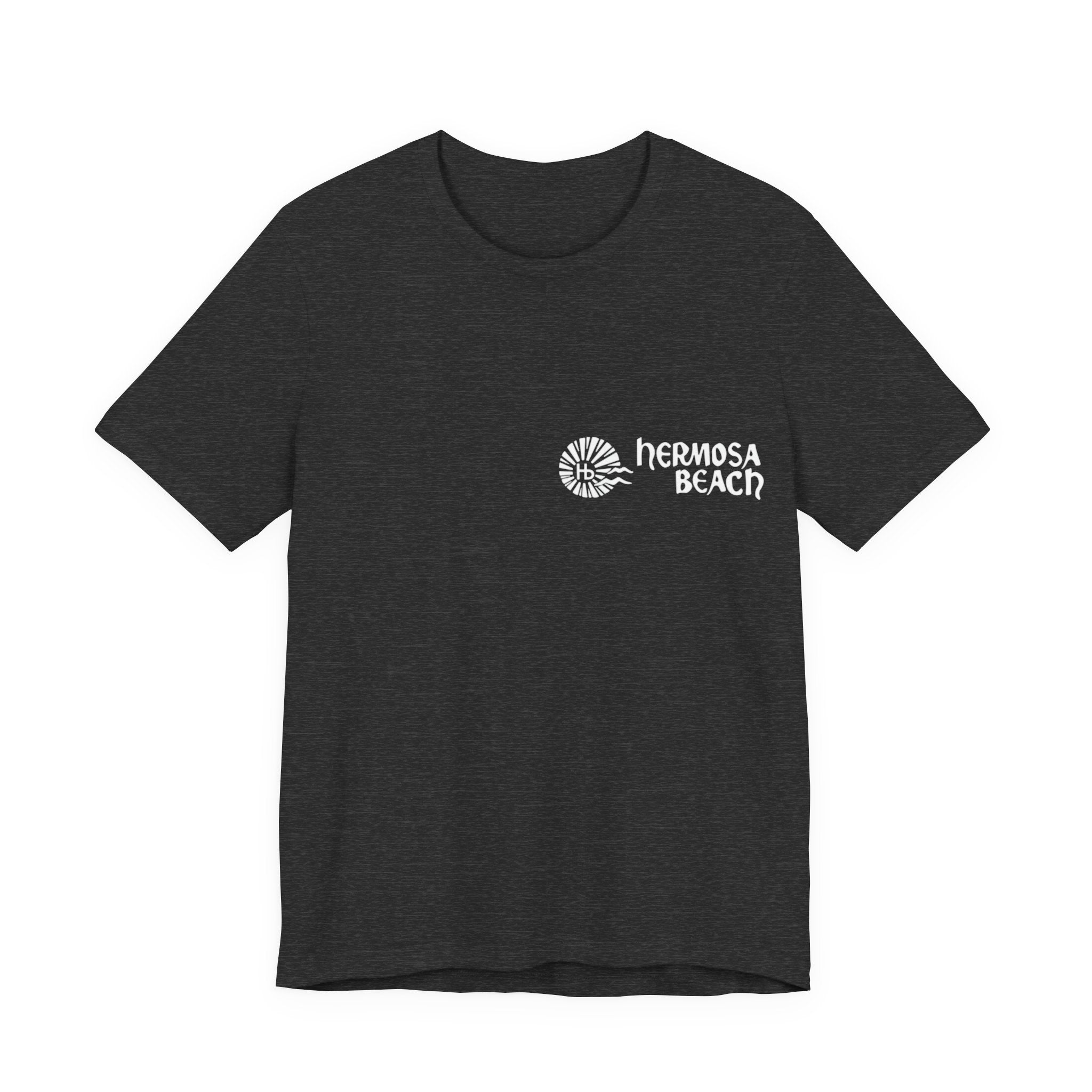 Hermosa Beach Tee — Colorful Front/Back Print Jersey T-Shirt