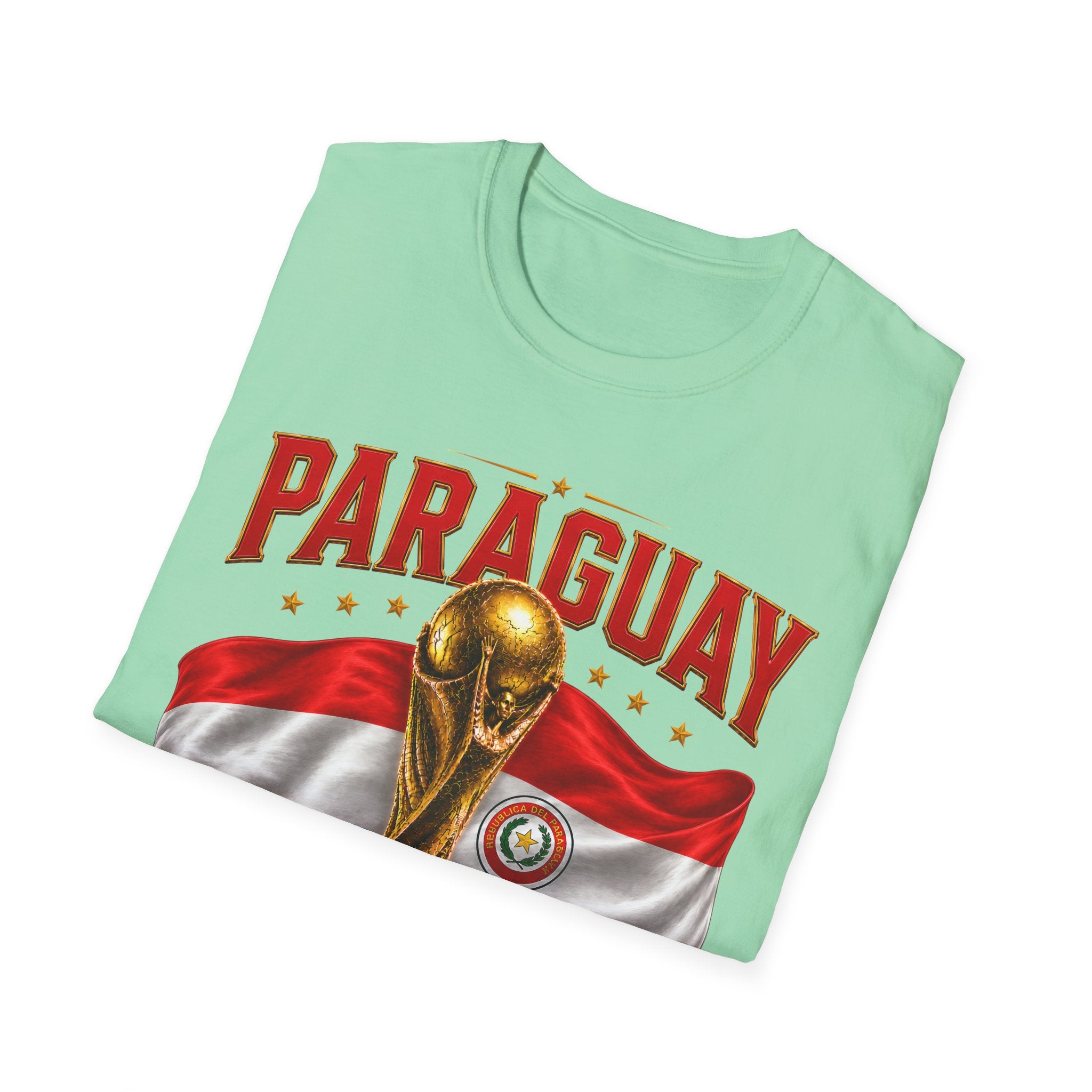 Paraguay 2026 World Cup T-Shirt — Fans Soccer Jersey Tee