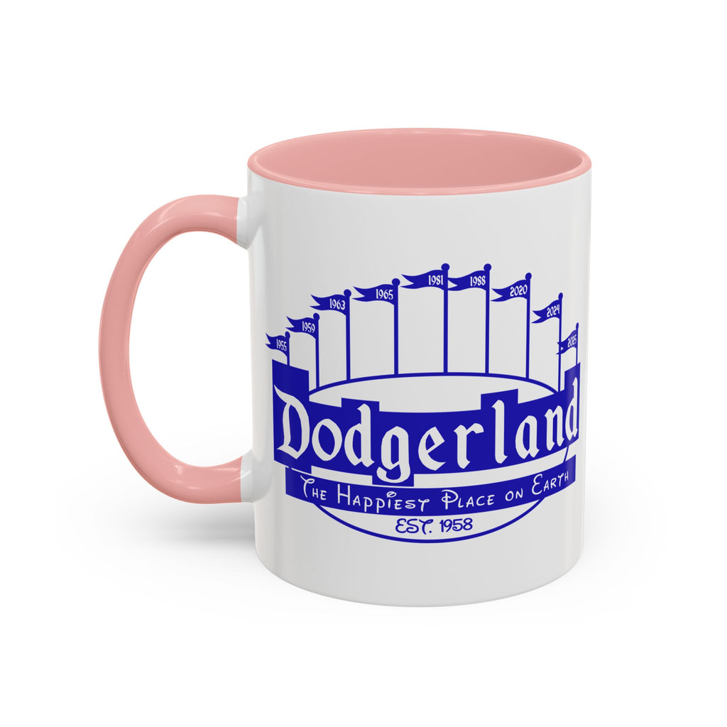 DodgerLAnd Logo Mug | Accent Coffee Mug 11oz or 15oz