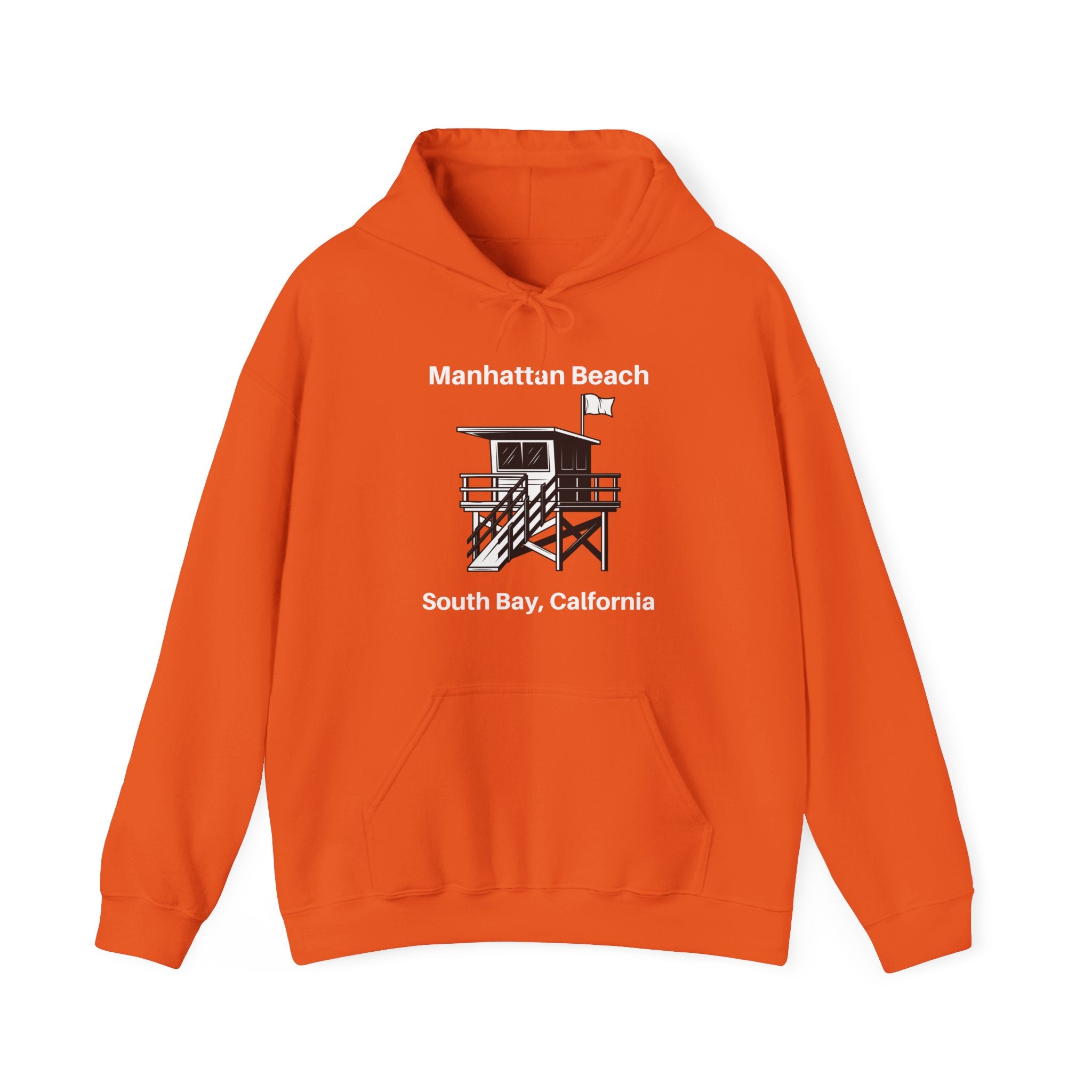 Manhattan Beach South Bay California Unisex Heavy Blend™ Hooded Sweatshirt