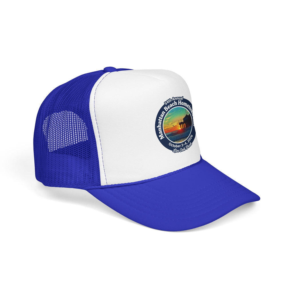 Trucker Hat — Manhattan Beach Hometown Fair Sunset Logo