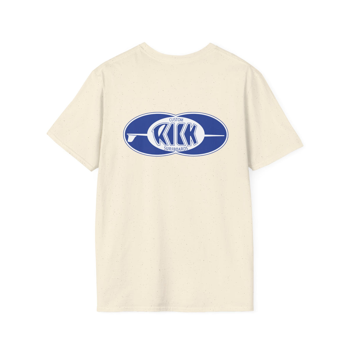 Rick Surfboards Unisex Softstyle T-Shirt Old School Hermosa Beach
