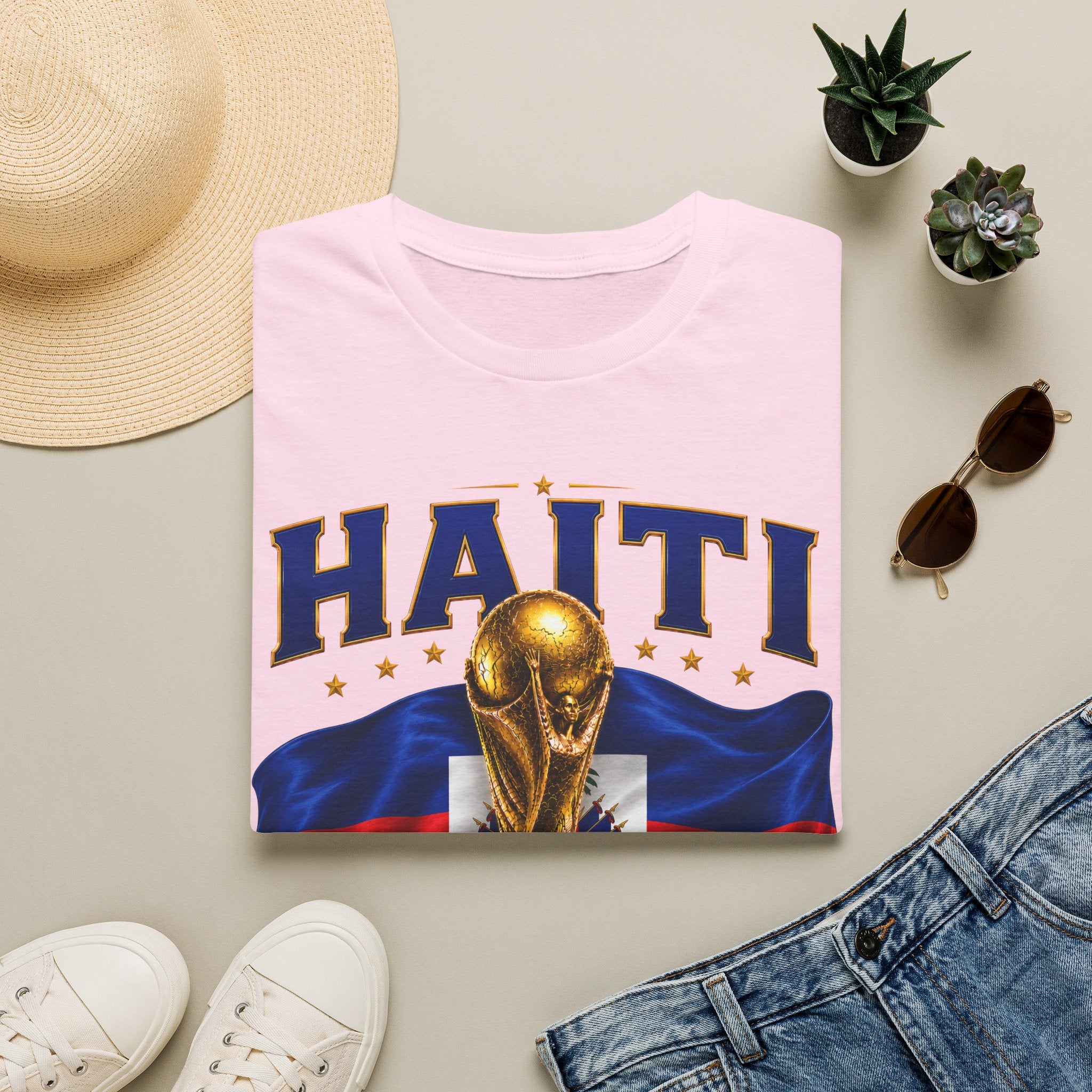 Haiti 2026 World Cup Trophy T-Shirt FIFA