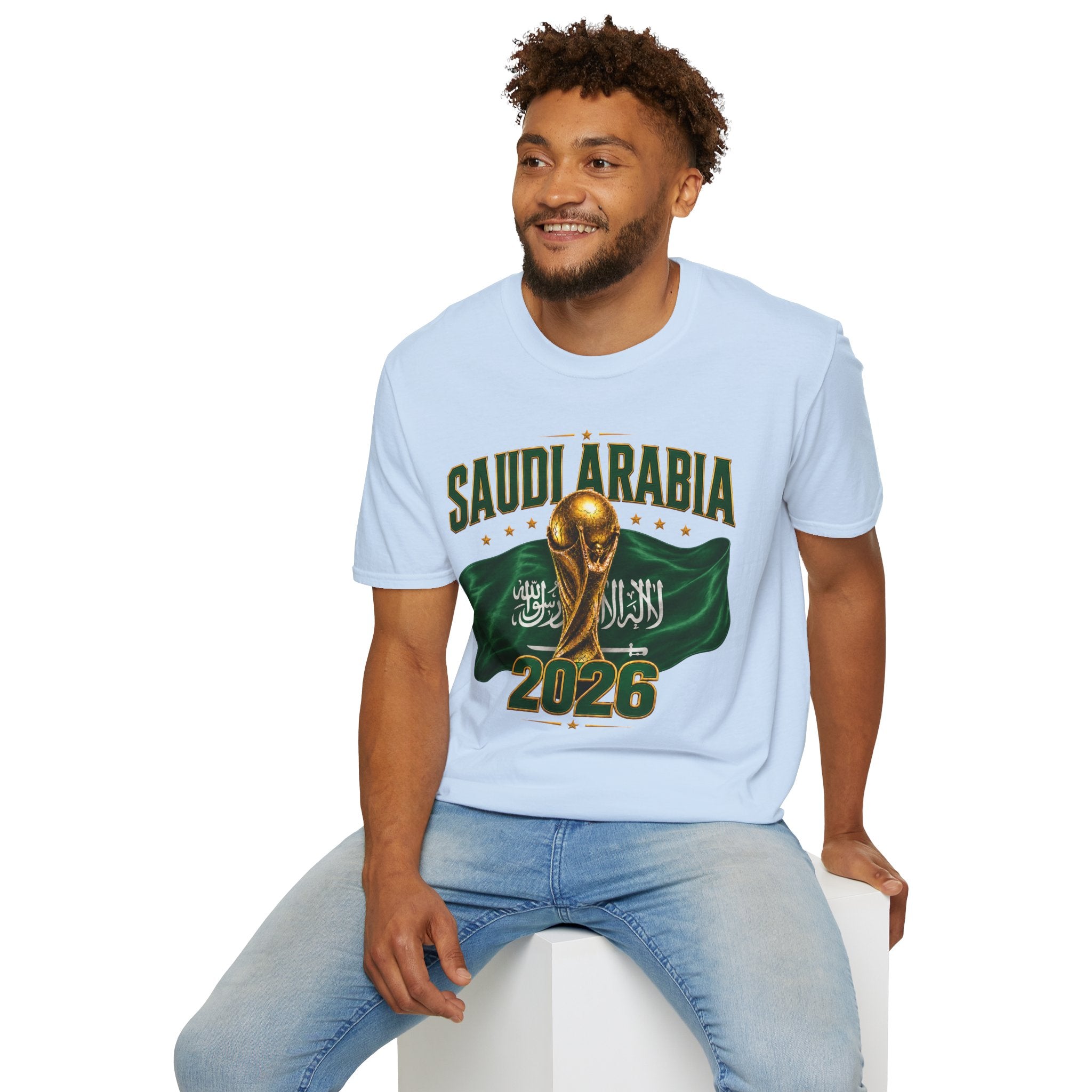 Saudi Arabia 2026 World Cup T-Shirt – Soccer Champion Trophy Design