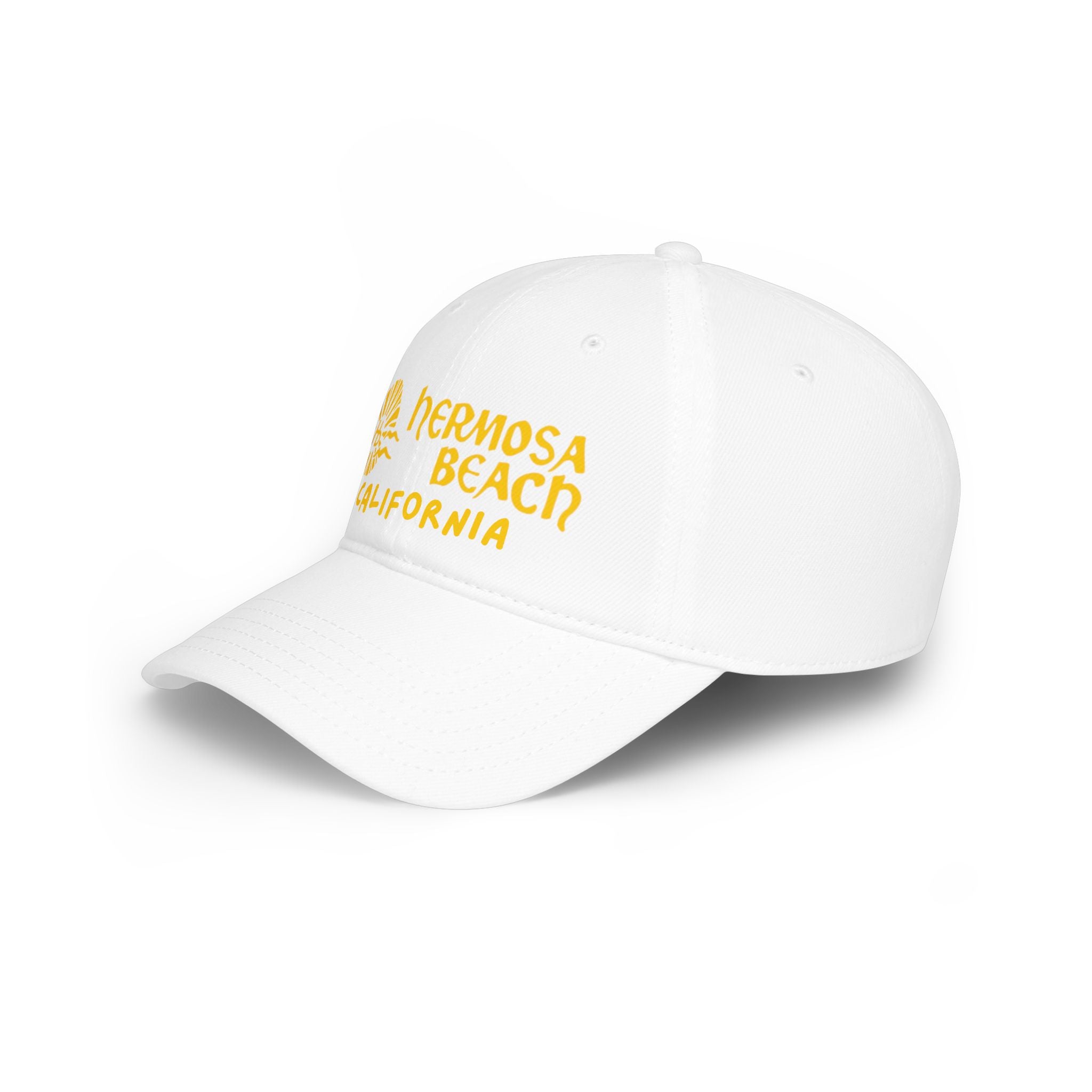 Hermosa Beach California Low Profile Baseball Cap