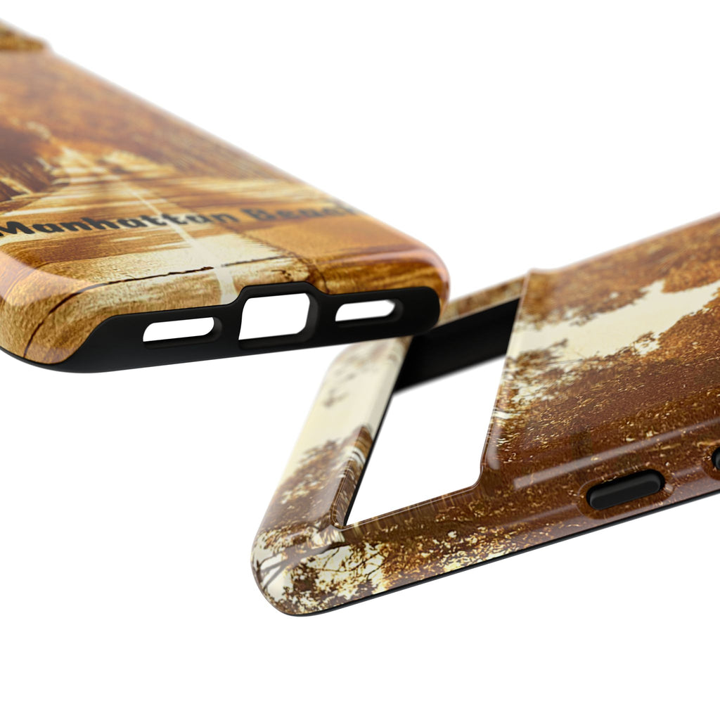 Phone Cases Manhattan Beach Rosecrans Ave Early 60's Tough Cases 90266 California, iPhone Samsung Google Pixel Protective Cover, Vintage