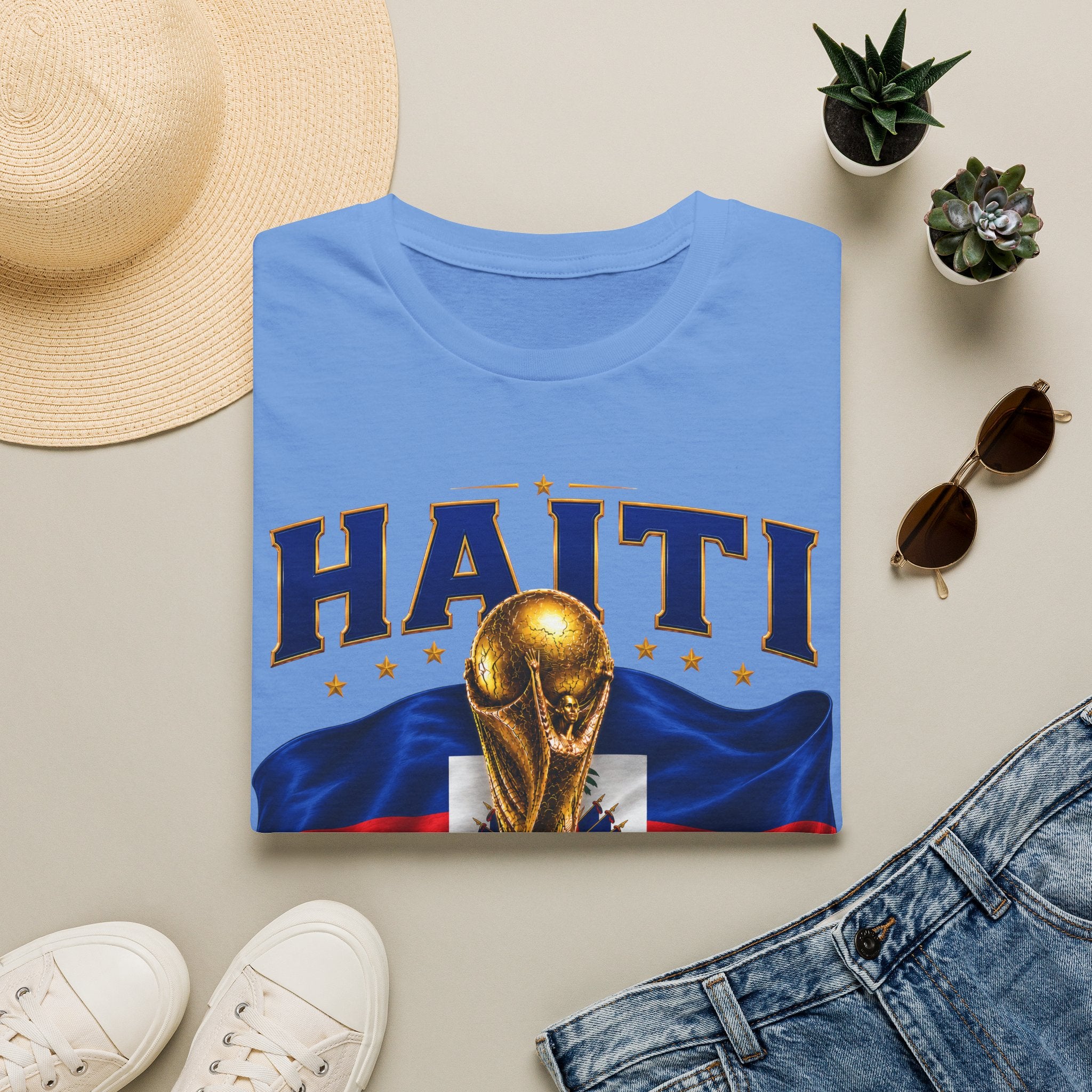 Haiti 2026 World Cup Trophy T-Shirt FIFA