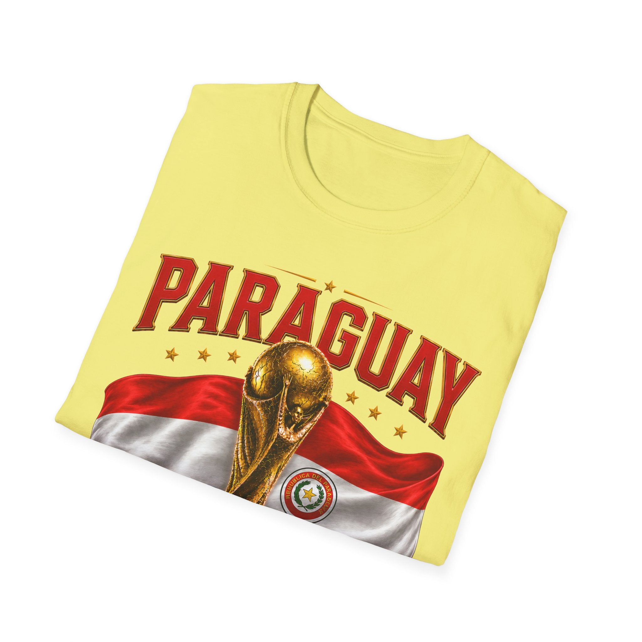 Paraguay 2026 World Cup T-Shirt — Fans Soccer Jersey Tee