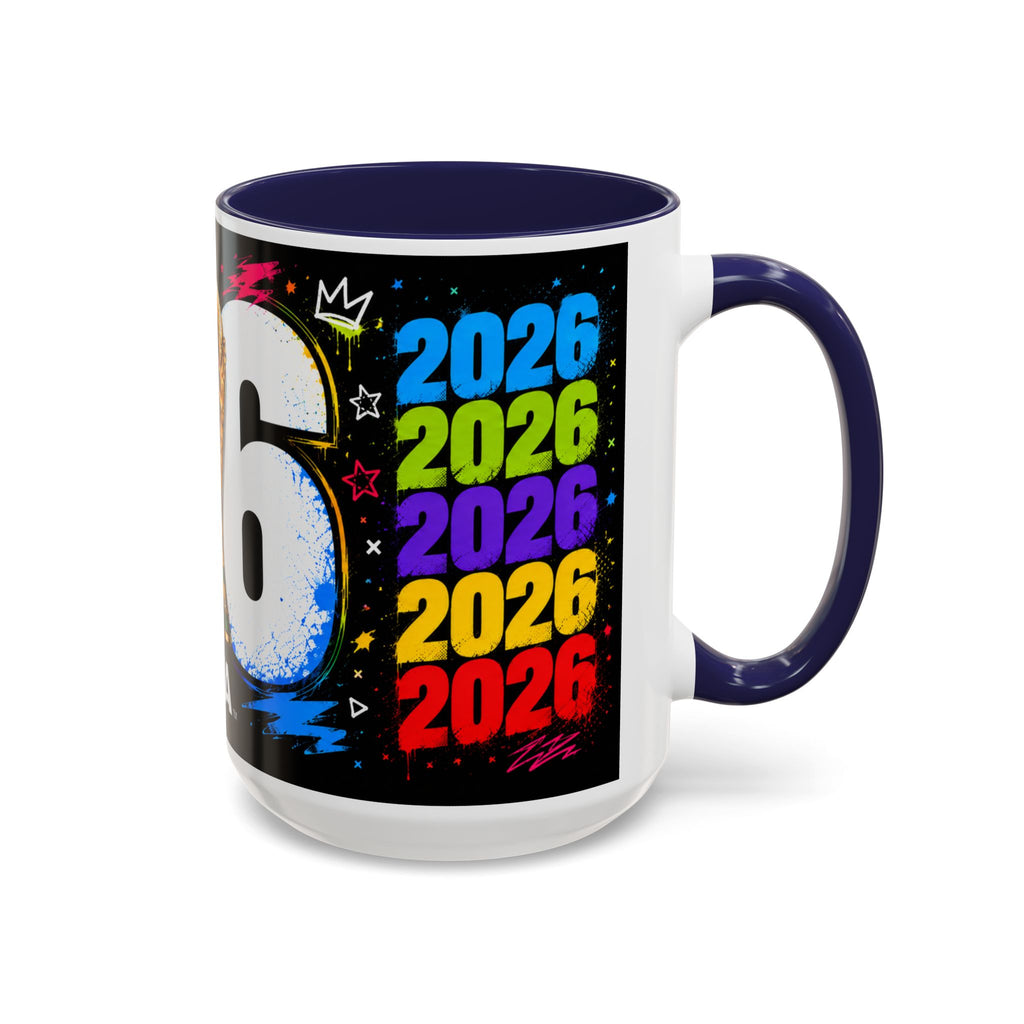 2026 FIFA World Cup Coffee Mug — Colorful Trophy Design (11/15oz)