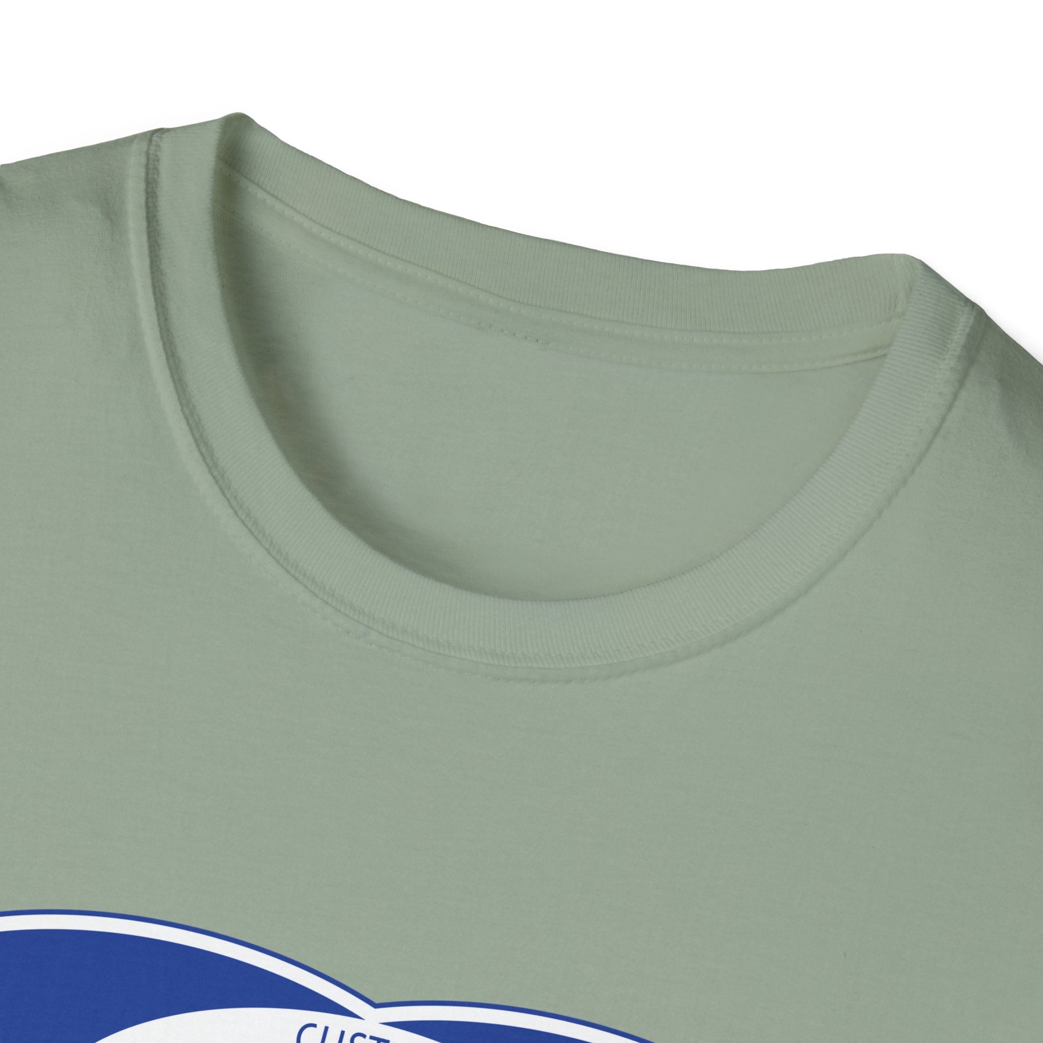 Rick Surfboards Unisex Softstyle T-Shirt Old School Hermosa Beach Print 1 Side