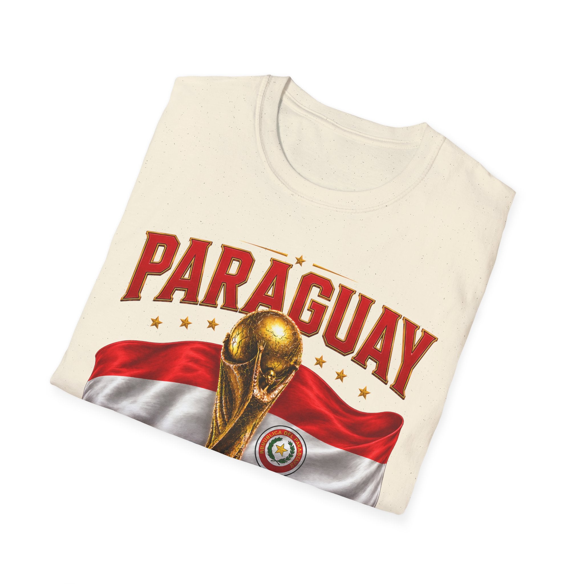 Paraguay 2026 World Cup T-Shirt — Fans Soccer Jersey Tee
