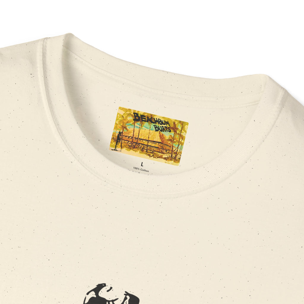 Beach Bum Burt's - Gone  But Not Forgotten - Men's Woman's T-Shirt - Cool Casual Wear, Summer Vibes, Gift for Beach Lovers,  Relaxed Style