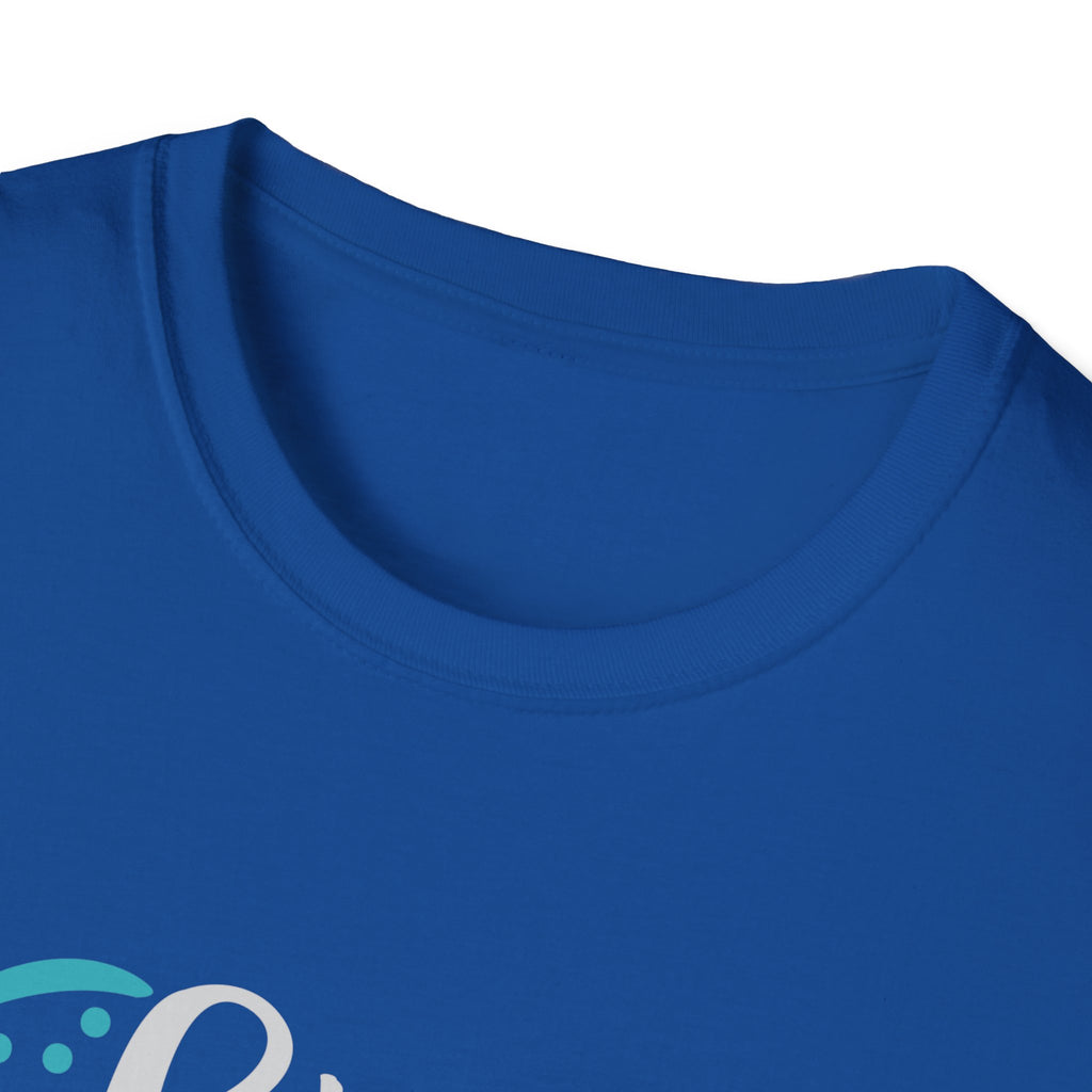 Jesus and Volleyball Unisex Softstyle T-Shirt