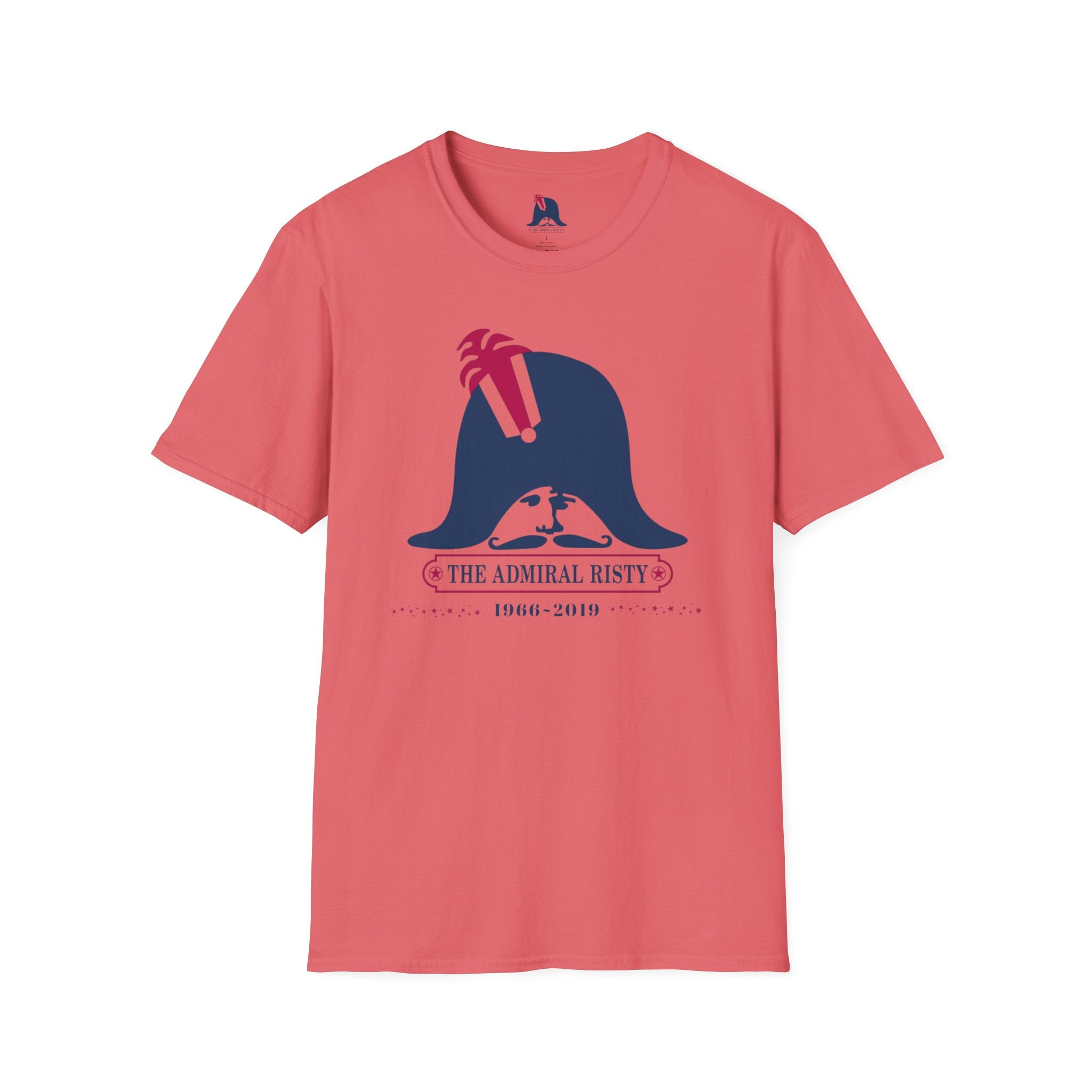 Admiral Risty Rancho Palos Verdes 1966 - 2019 Softstyle T-Shirt, Casual Wear, Gift for History Buffs, Unique Graphic Tee, Summer Essential