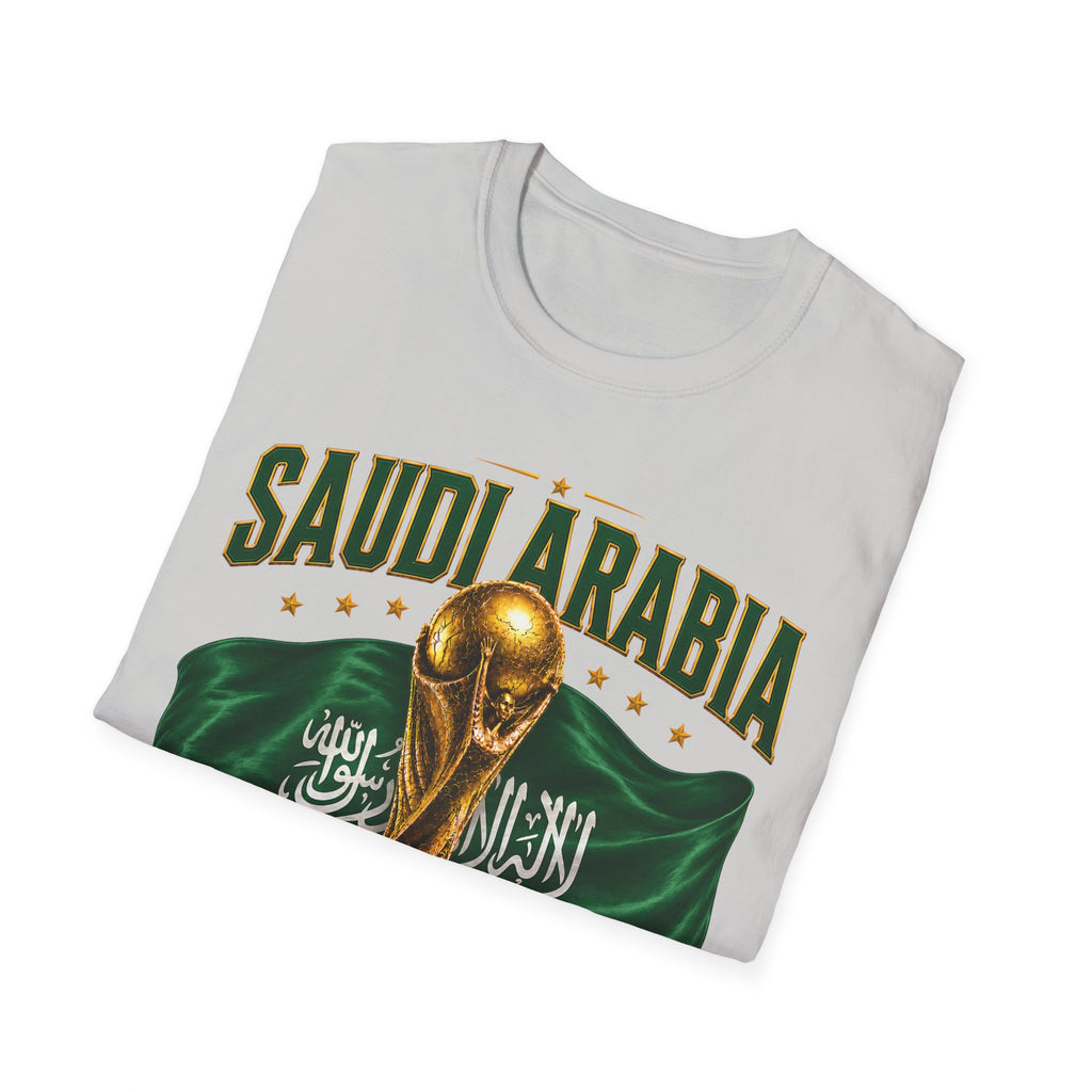 Saudi Arabia 2026 World Cup T-Shirt – Soccer Champion Trophy Design