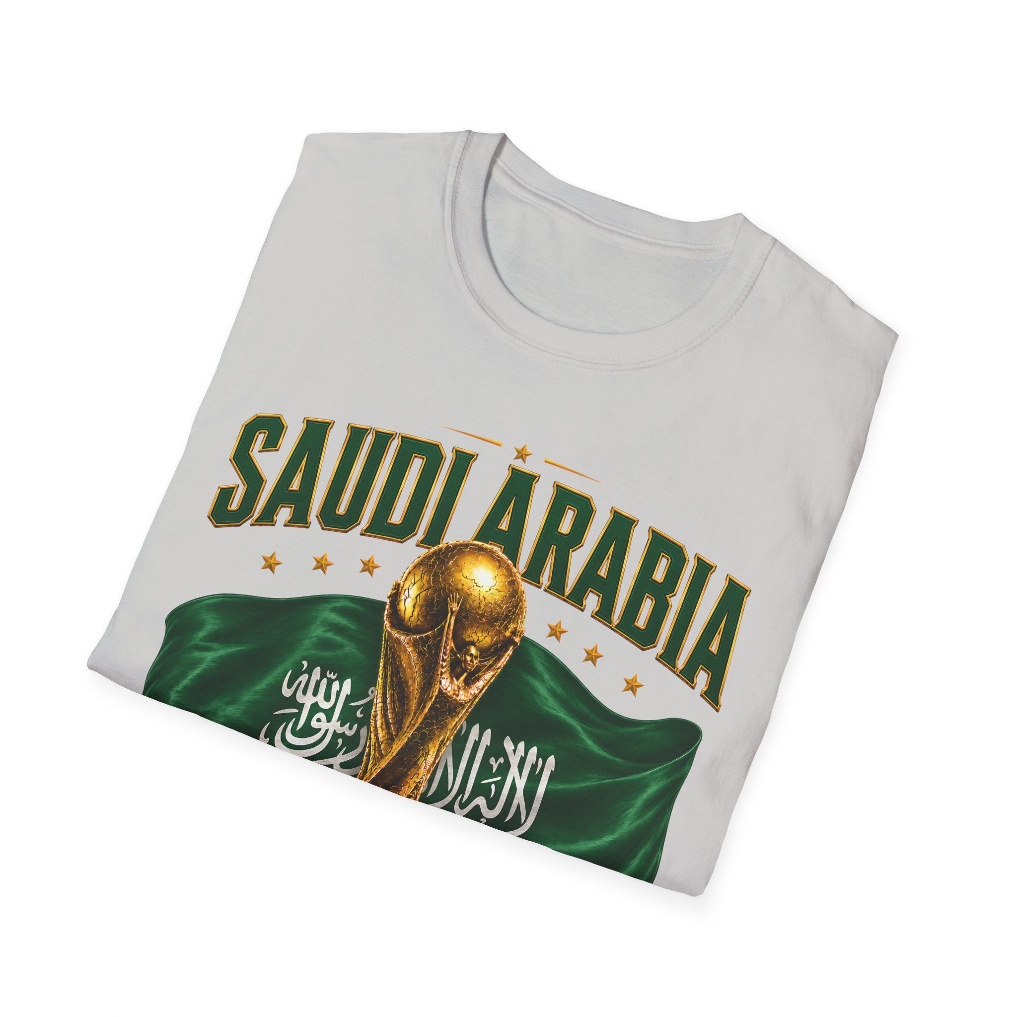 Saudi Arabia 2026 World Cup T-Shirt – Soccer Champion Trophy Design