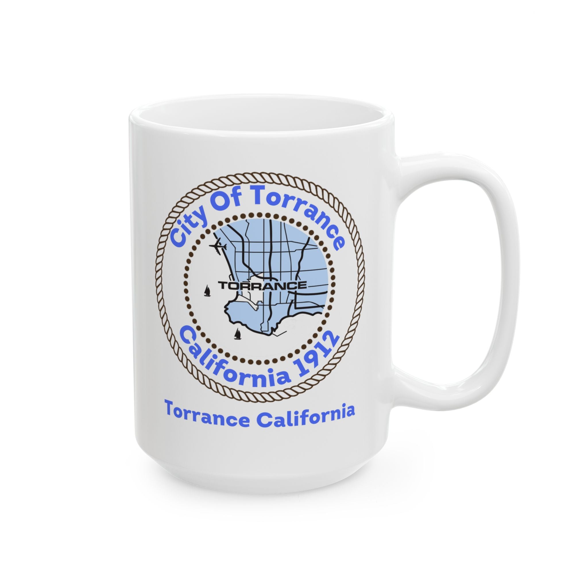 Torrance California Ceramic Mug — 11oz & 15oz