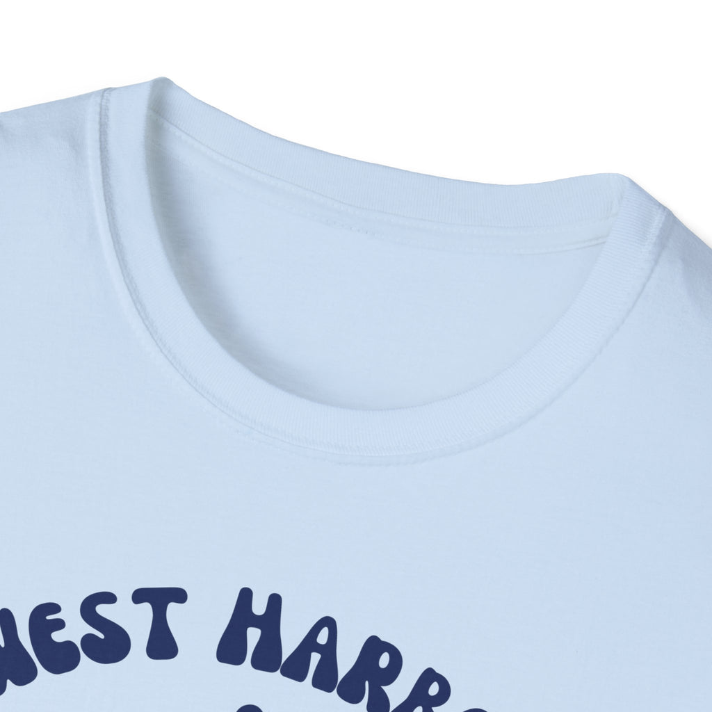 West Harbor San Pedro Ship Wheel Minno Island Charters T-Shirt | 3 Hour Tours