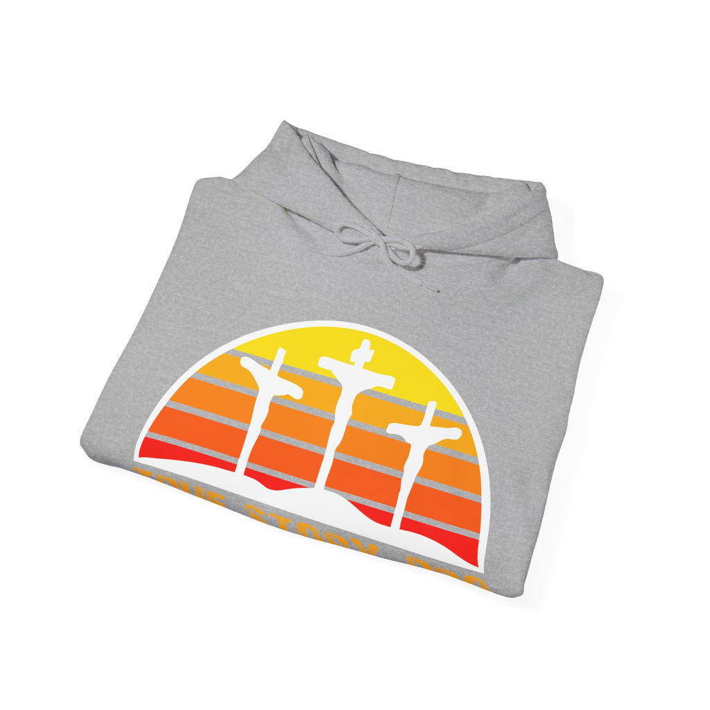 True Story Bro - Printed Both Sides) Unisex Heavy Blend Hooded Sweatshirt