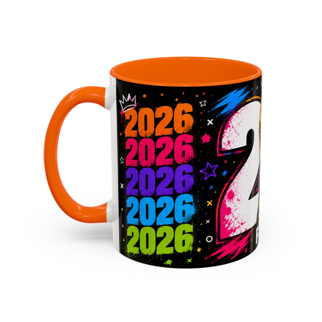2026 FIFA World Cup Coffee Mug — Colorful Trophy Design (11/15oz)