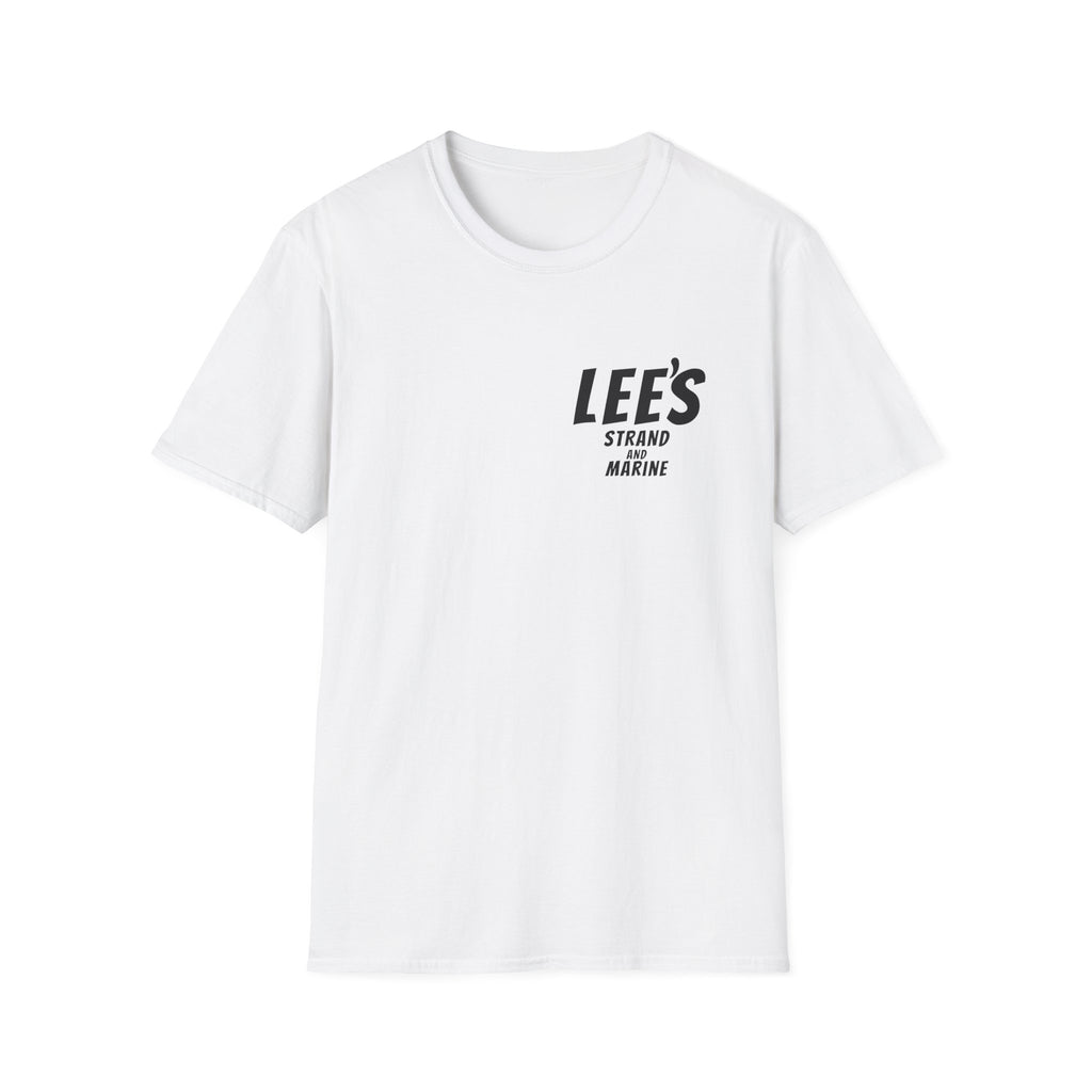 Greasy Lee's Manhattan Beach Old School T-Shirt | Marine and Strand Manhattan Beach Vintage Surf Design