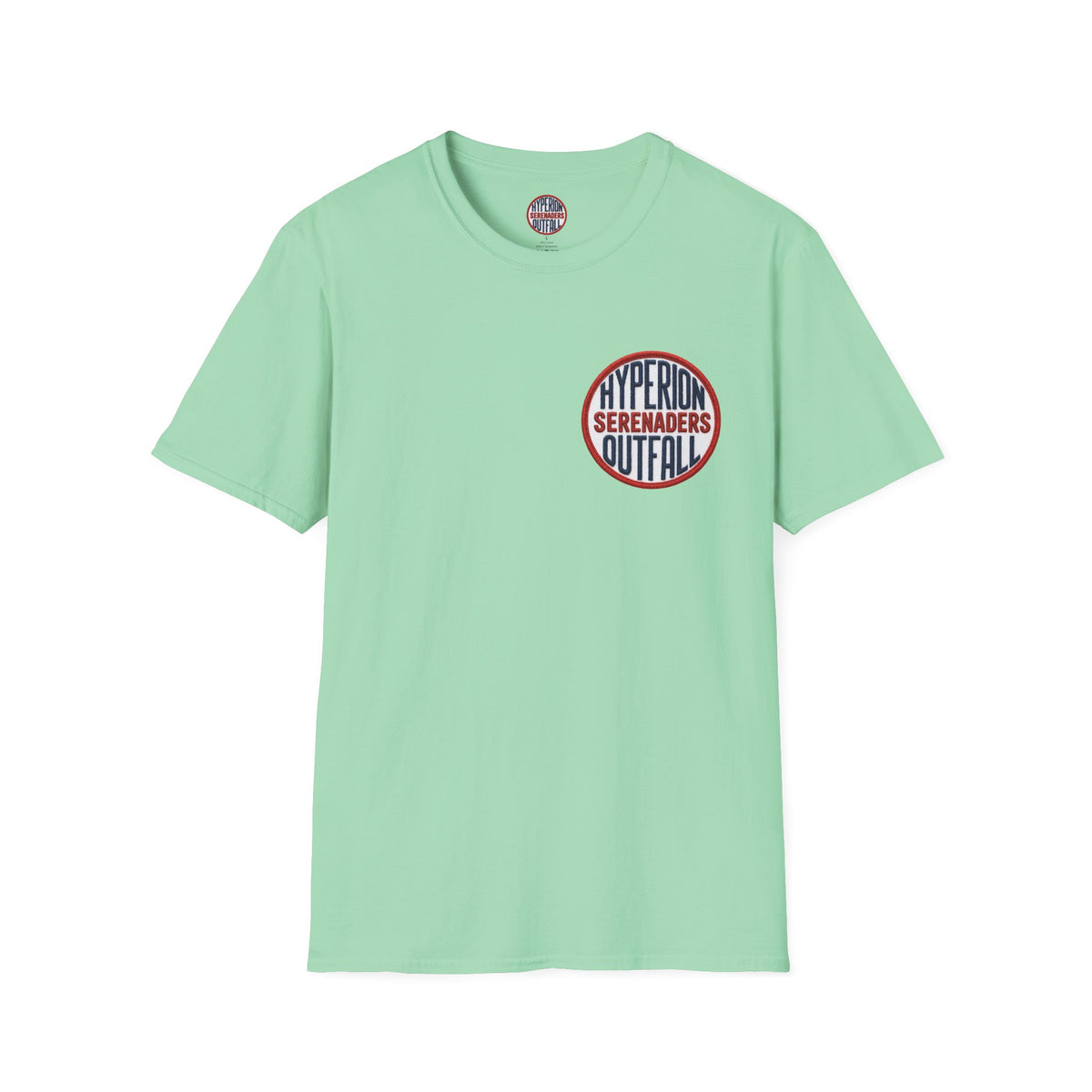 Hyperion Outfall Serenaders  Manhattan Beach T-Shirt — Retro Band Logo Tee