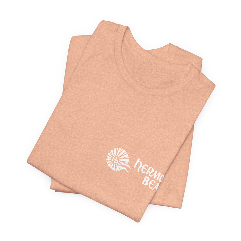 Hermosa Beach Tee — Colorful Front/Back Print Jersey T-Shirt