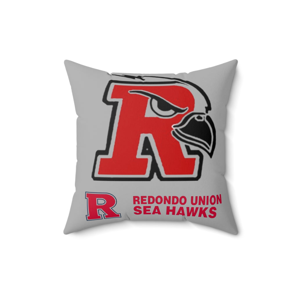 Redondo Beach Union High School - Spun Polyester Square Pillow