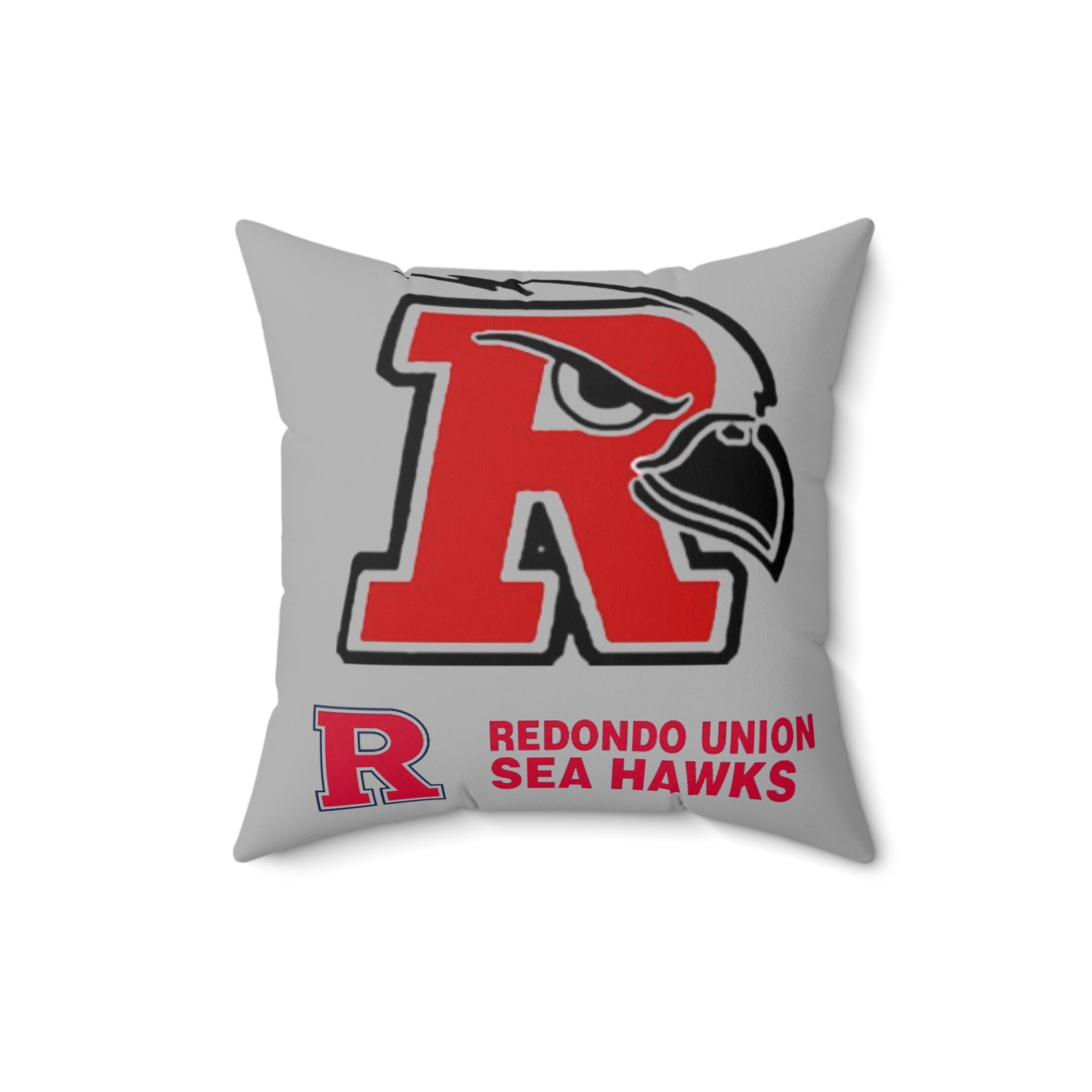 Redondo Beach Union High School - Spun Polyester Square Pillow