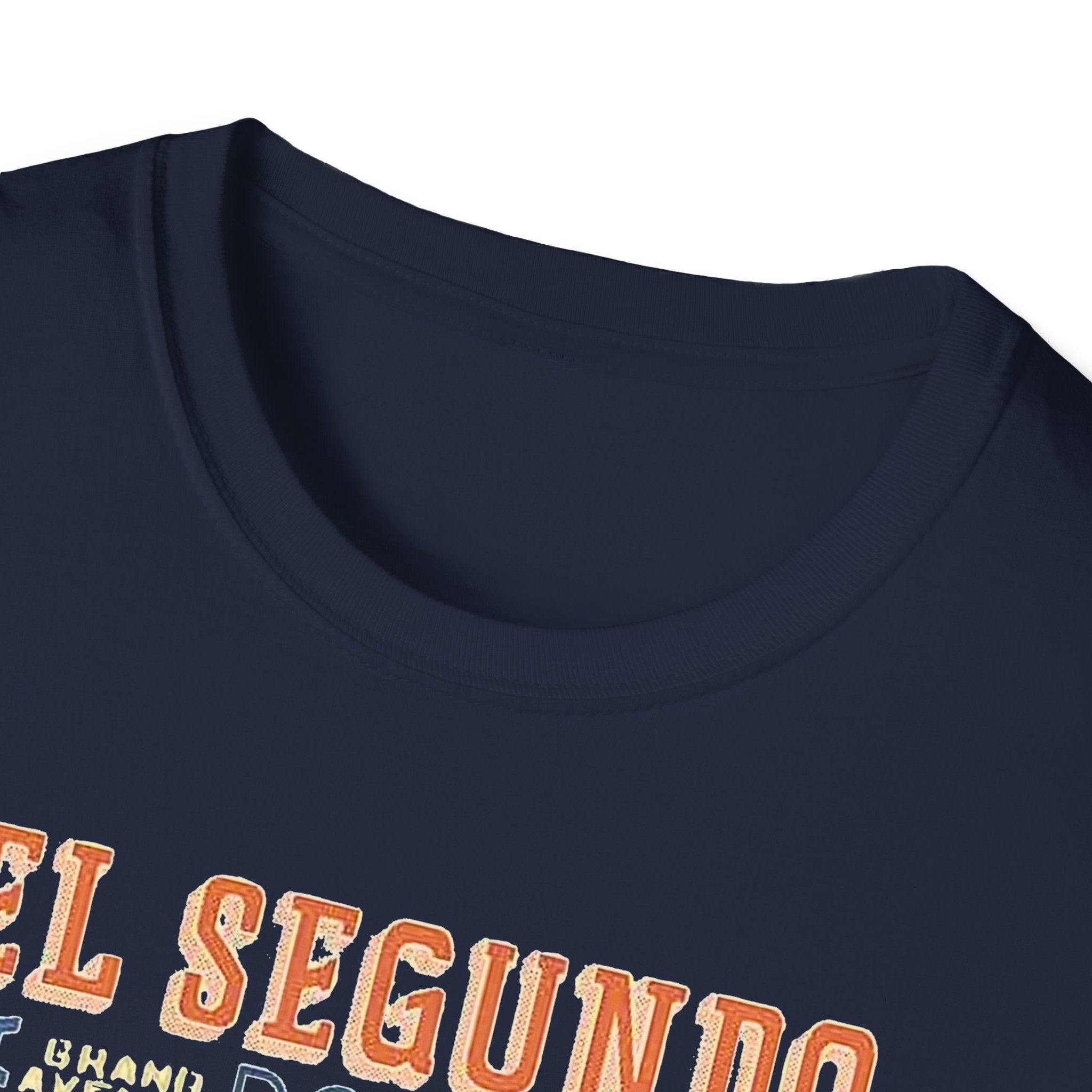 El Segundo Typography T-Shirt | Beach Town Landmarks Word Art