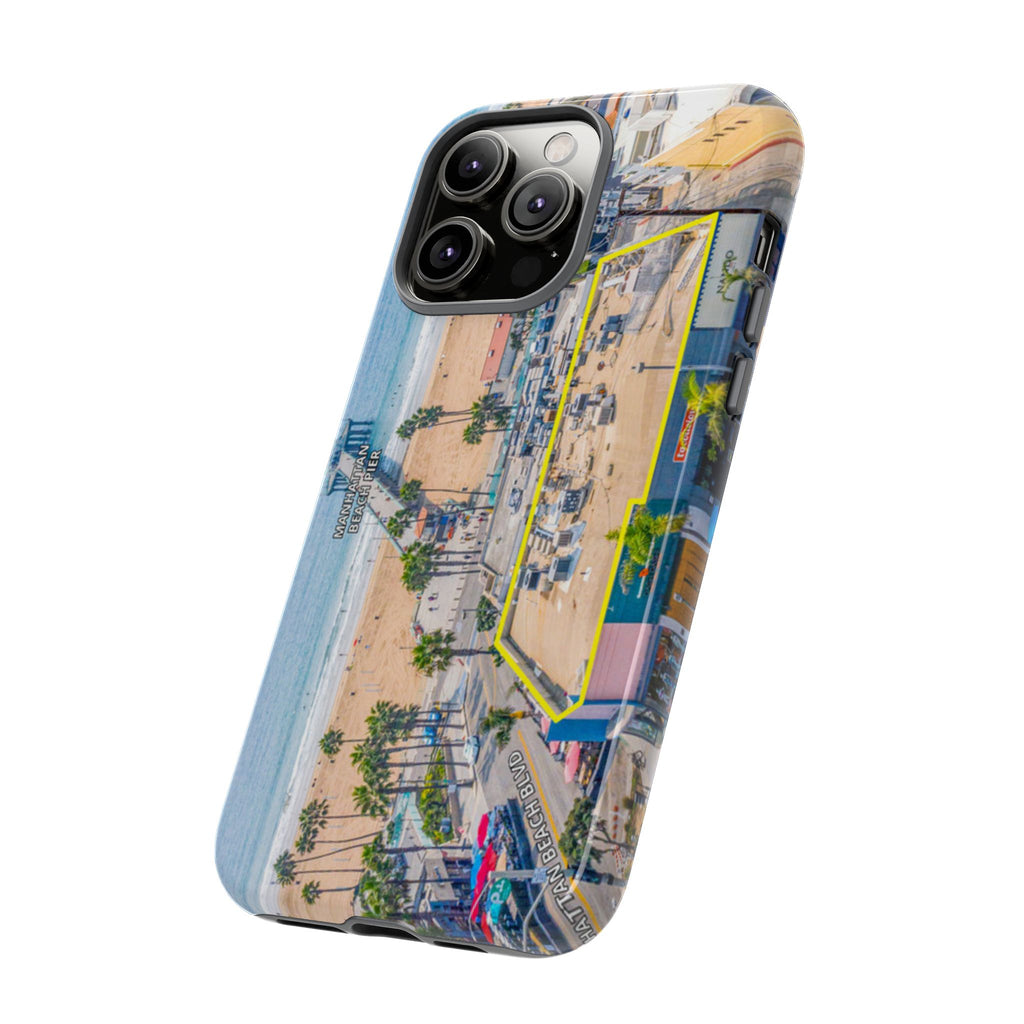Phone Cases, Manhattan Beach California iPhone Samsung Google Tough Cases, Beach Lovers Gifts, Coastal Accessories, Ocean Phone Covers,
