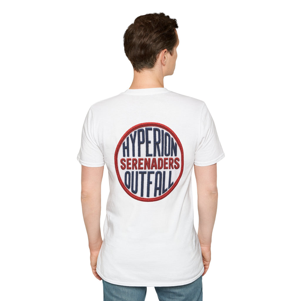 Hyperion Outfall Serenaders  Manhattan Beach T-Shirt — Retro Band Logo Tee