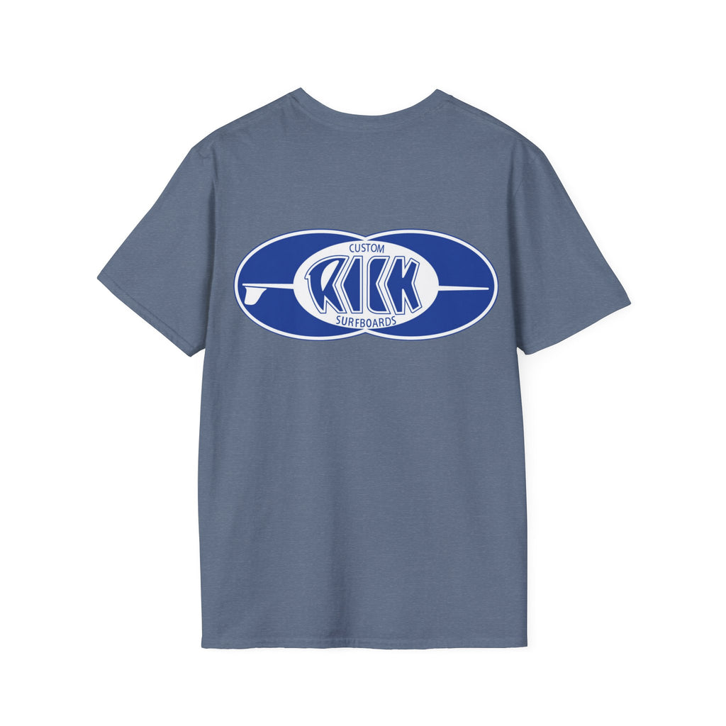 Rick Surfboards Graphic T-Shirt — Printed Front & Back (Multiple Colors)